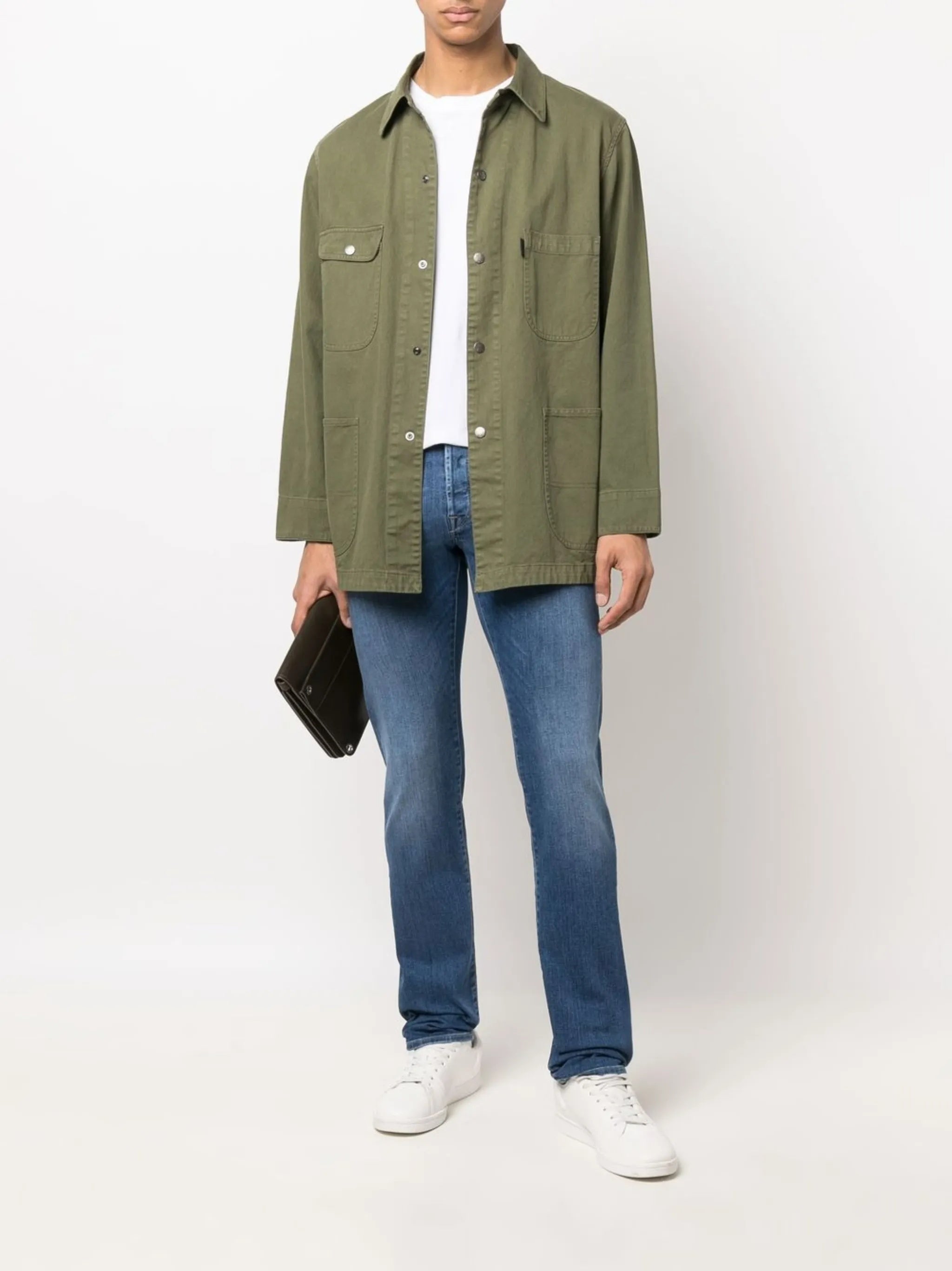 INCOTEX Men's Denim Slim Fit Jeans - Fall/Winter 2024