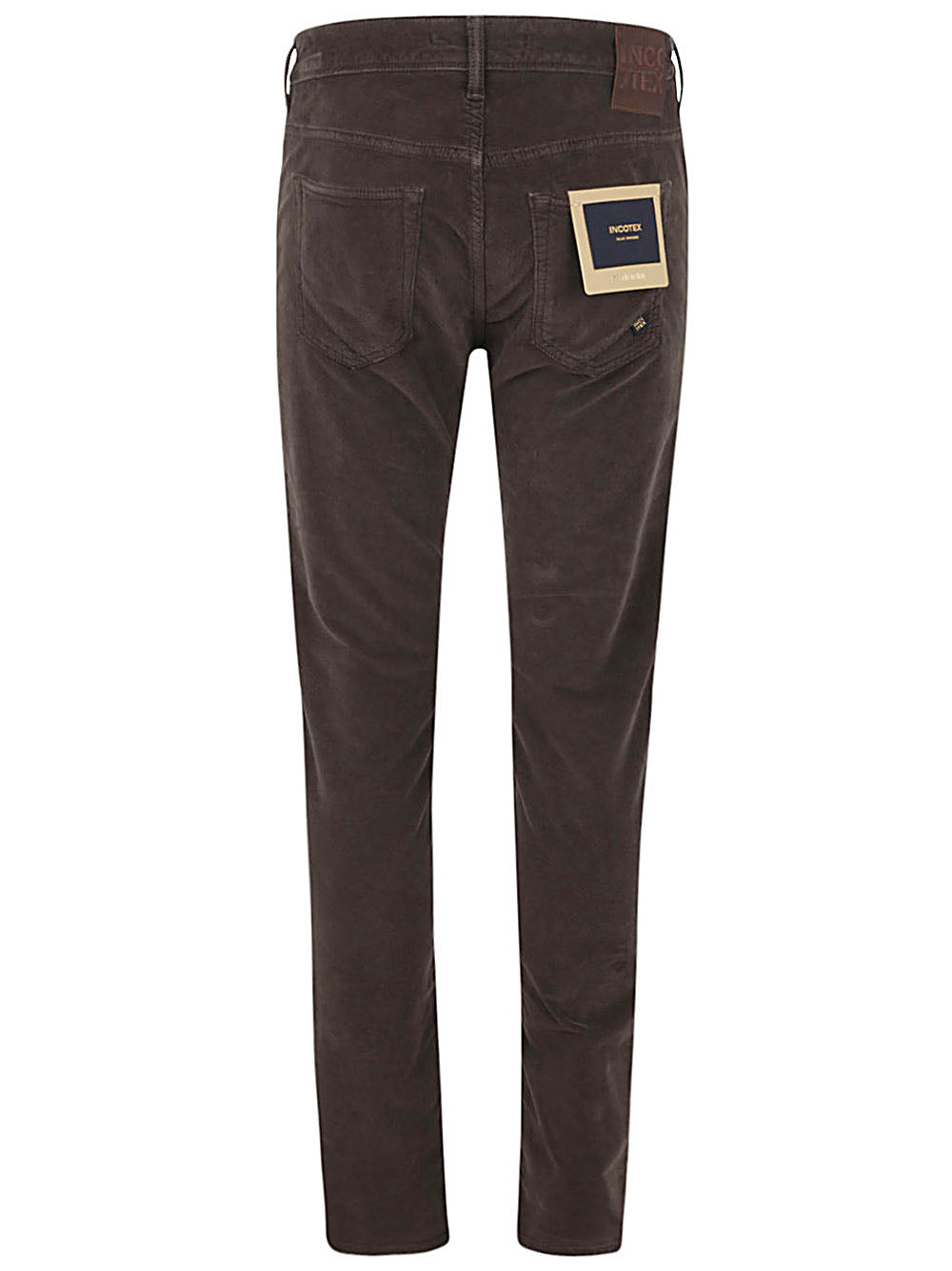 INCOTEX Vintage Straight Fit 5-Pocket Pants for Men