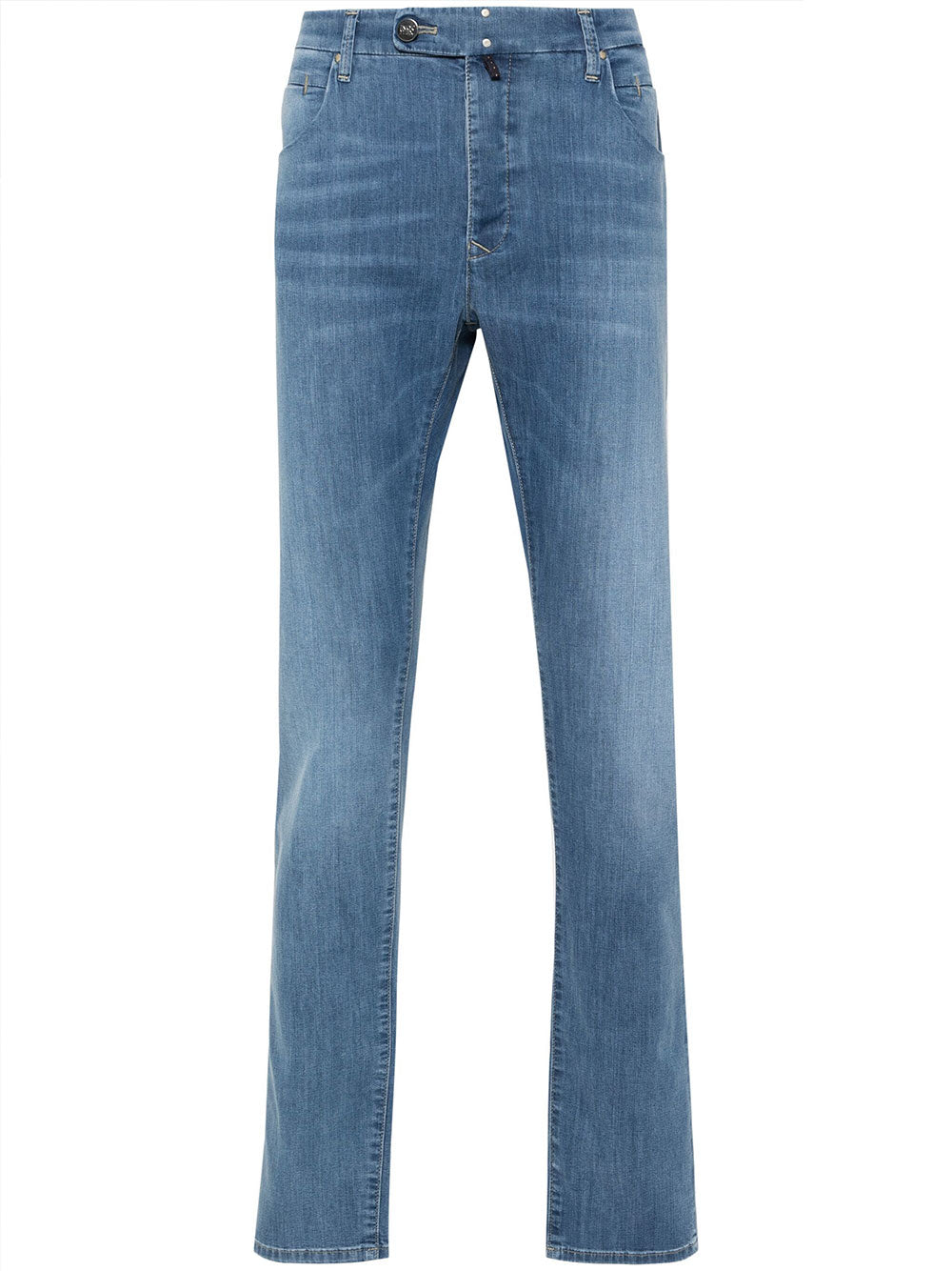 INCOTEX Men's Slim Trousers - Special Denim Edition