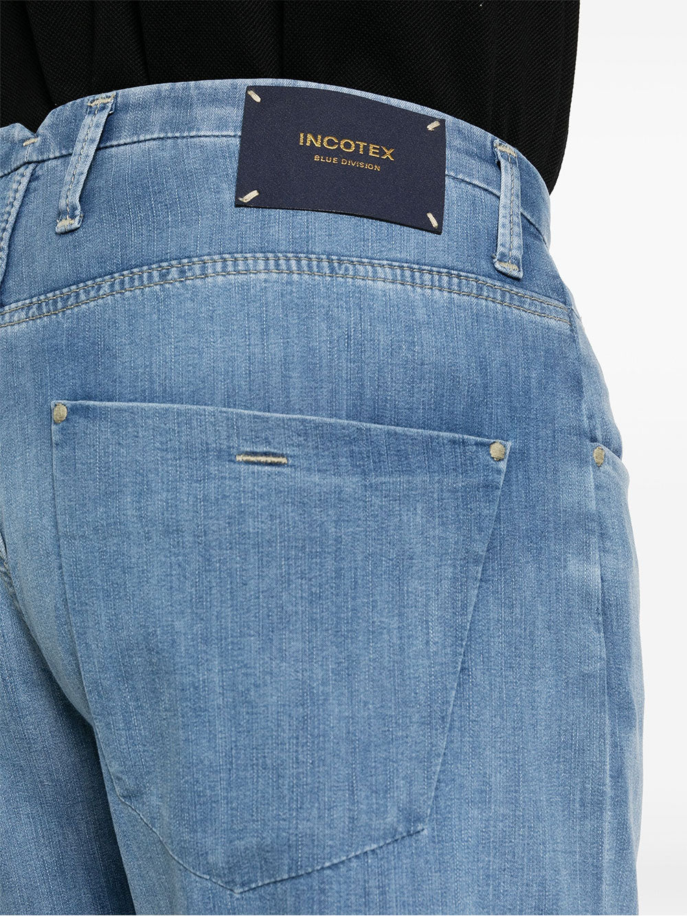 INCOTEX Men's Slim Trousers - Special Denim Edition
