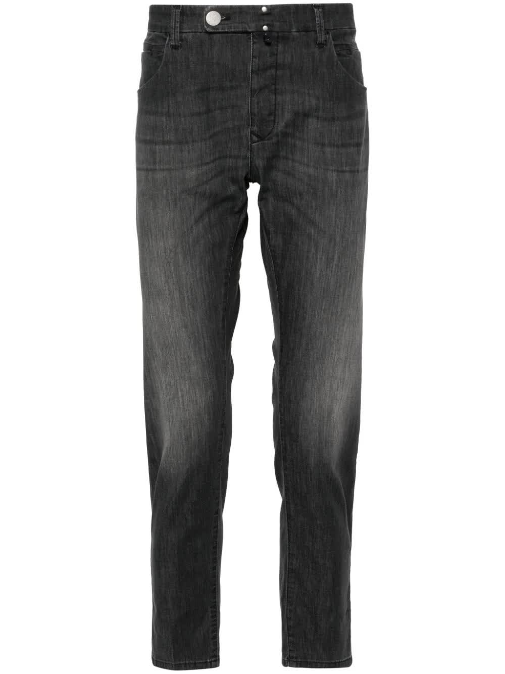 INCOTEX Slim Fit Denim Trousers for Men - SS24