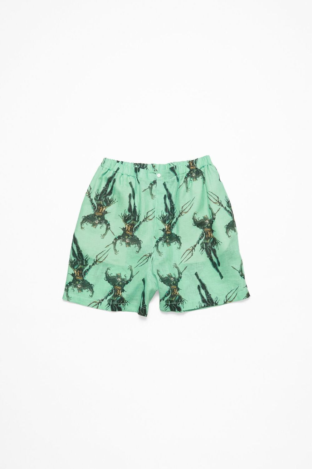 ACNE STUDIOS Drowned Printed Linen Pants - Men's