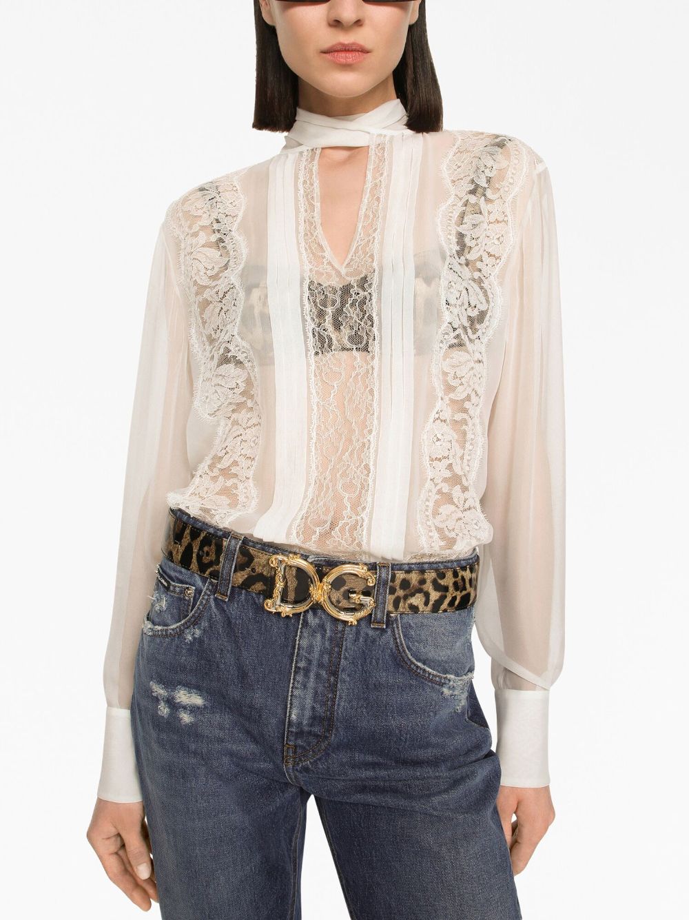 DOLCE & GABBANA 100% Leather Women's Belt