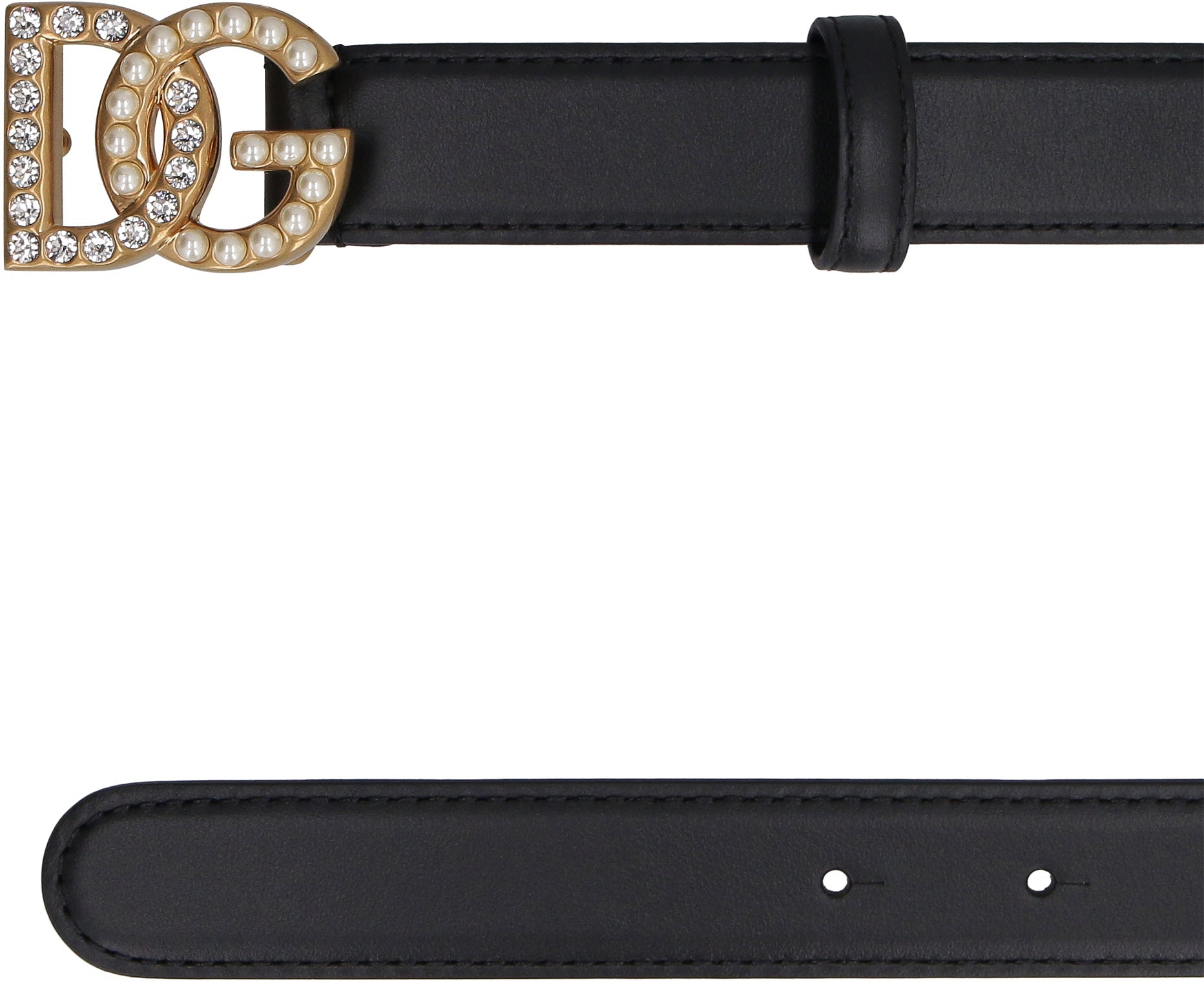 DOLCE & GABBANA DG Jewel Logo Women's Belt - FW25 Collection