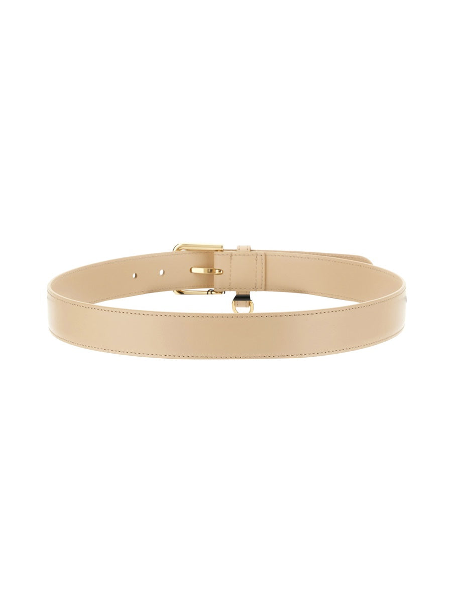 DOLCE & GABBANA Elegant Calfskin Women's Belt