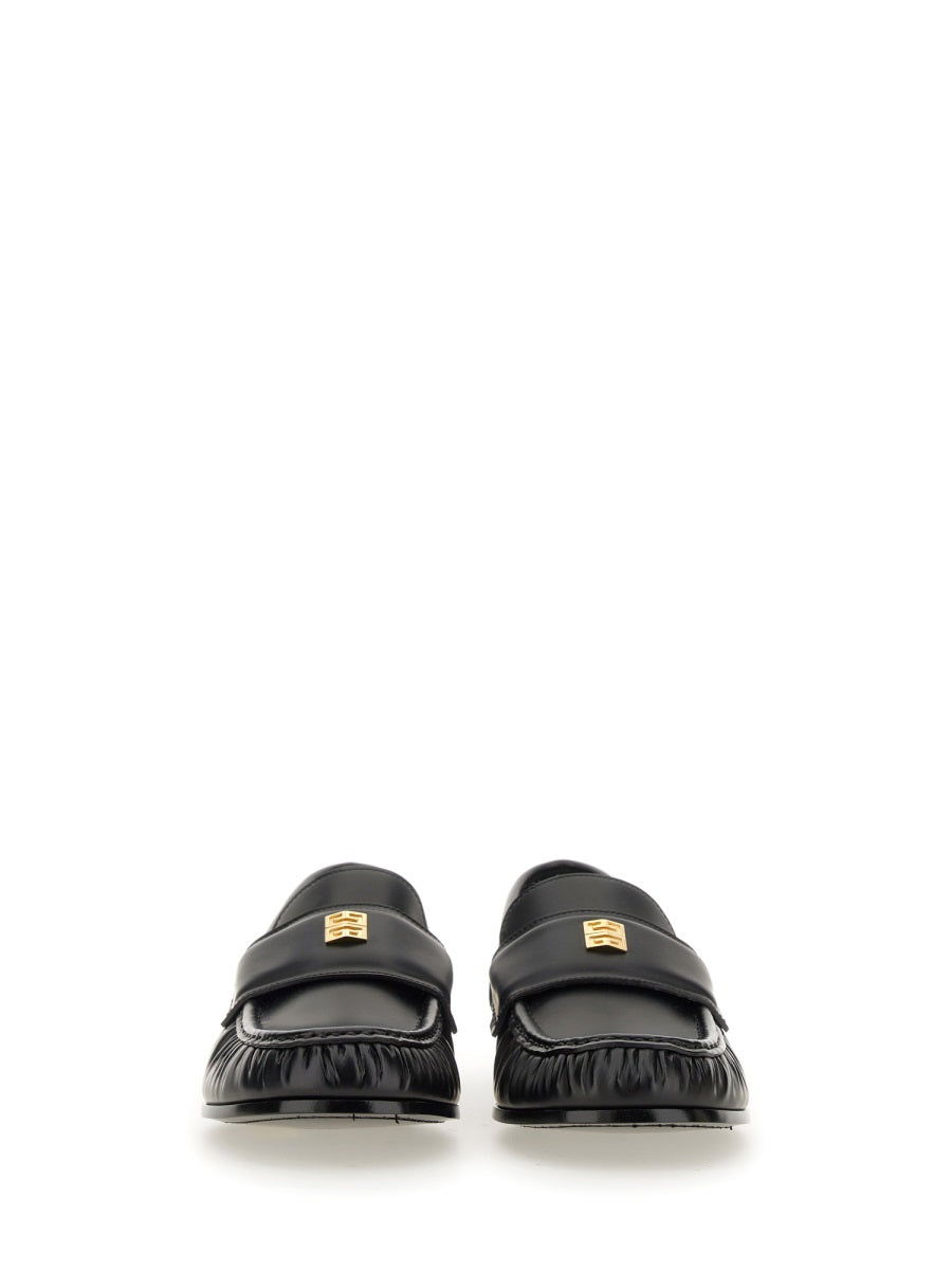 GIVENCHY Luxe 4G Leather Moccasins for Women