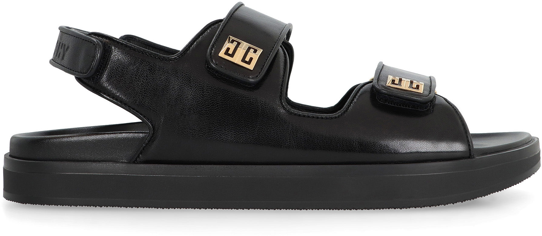 GIVENCHY Premium Leather Round Toe Sandals for Women