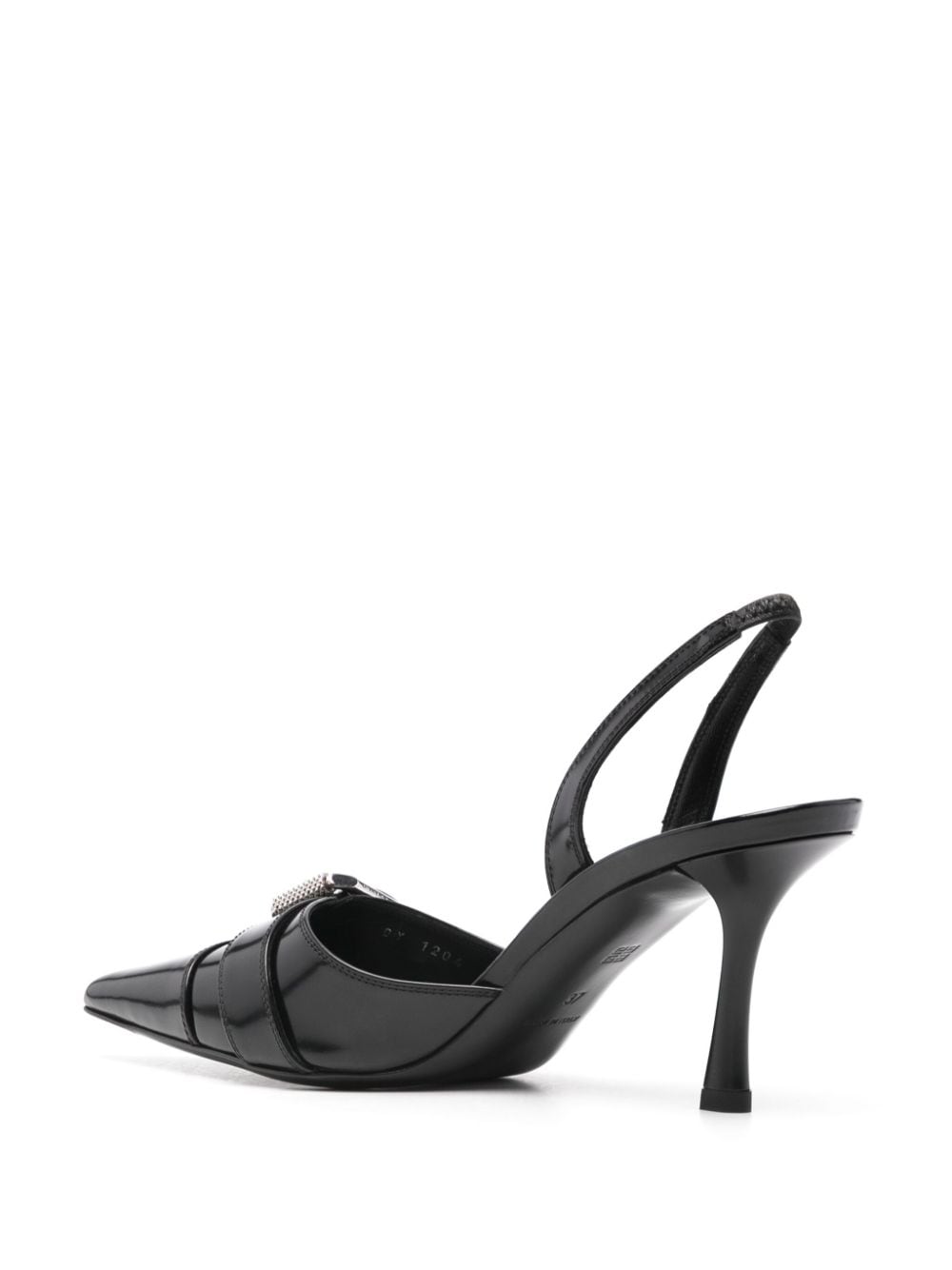 GIVENCHY Stunning Leather Pumps with Decorative Buckle Detail