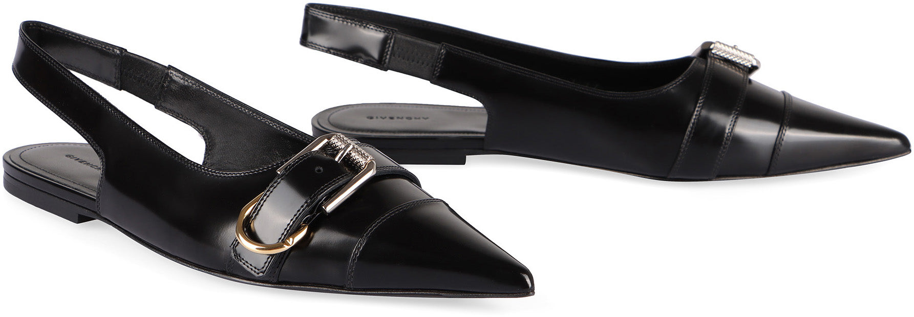 GIVENCHY Women’s Mini Leather Slingback Pumps