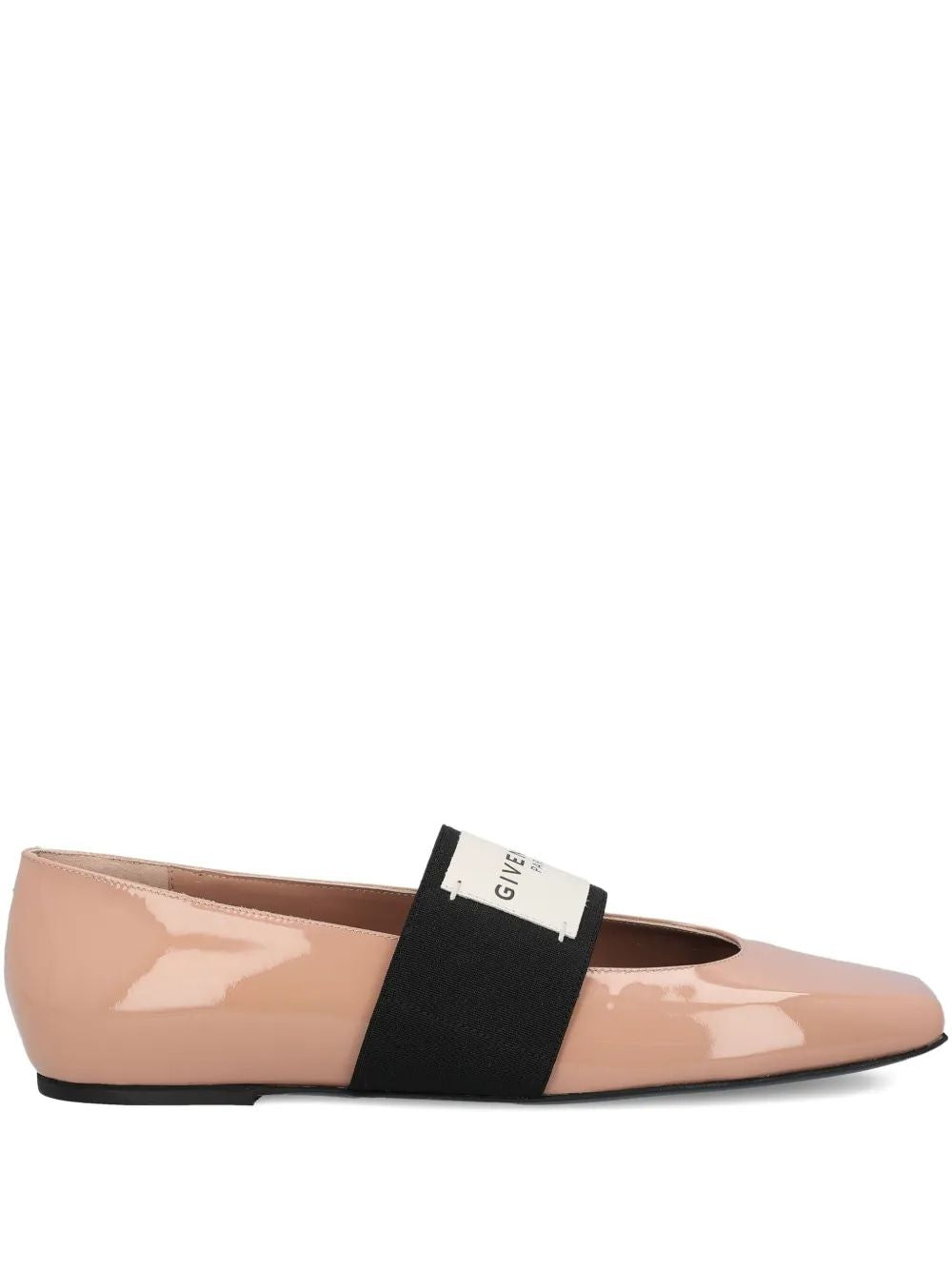 GIVENCHY Sliced Square Ballerina Flats