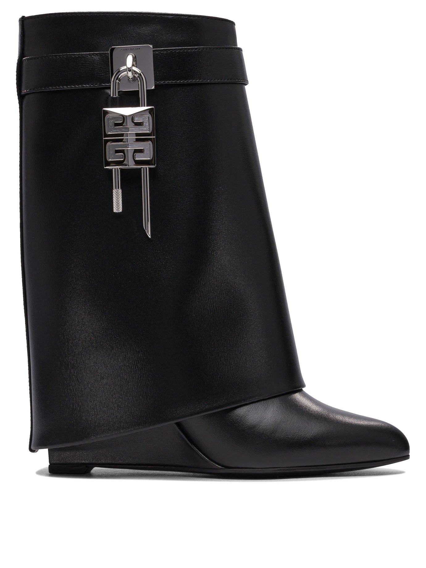 GIVENCHY Shark Lock 90mm Ankle Boots