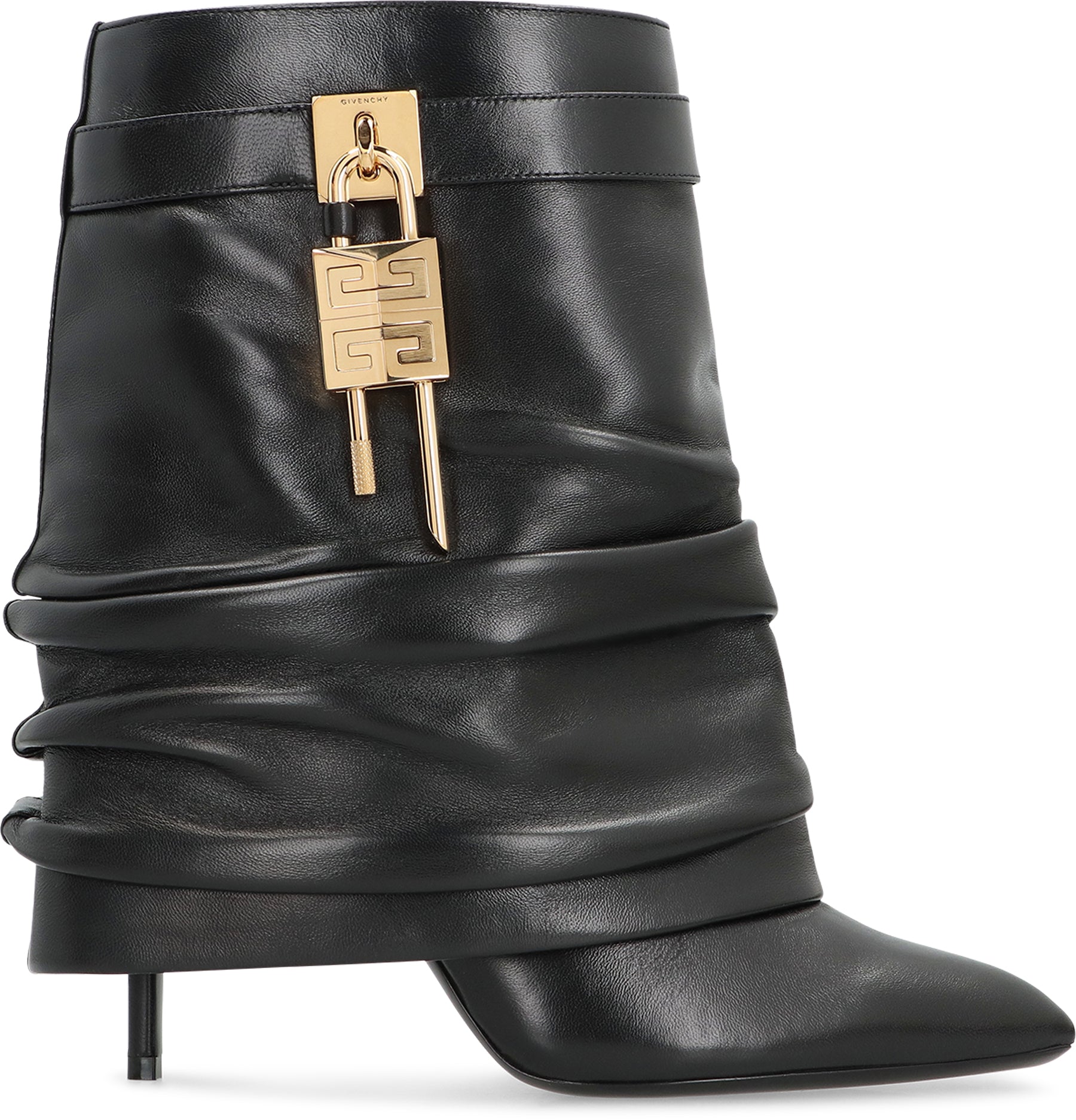 GIVENCHY Shark Lock Stiletto Ankle Boots – Women's