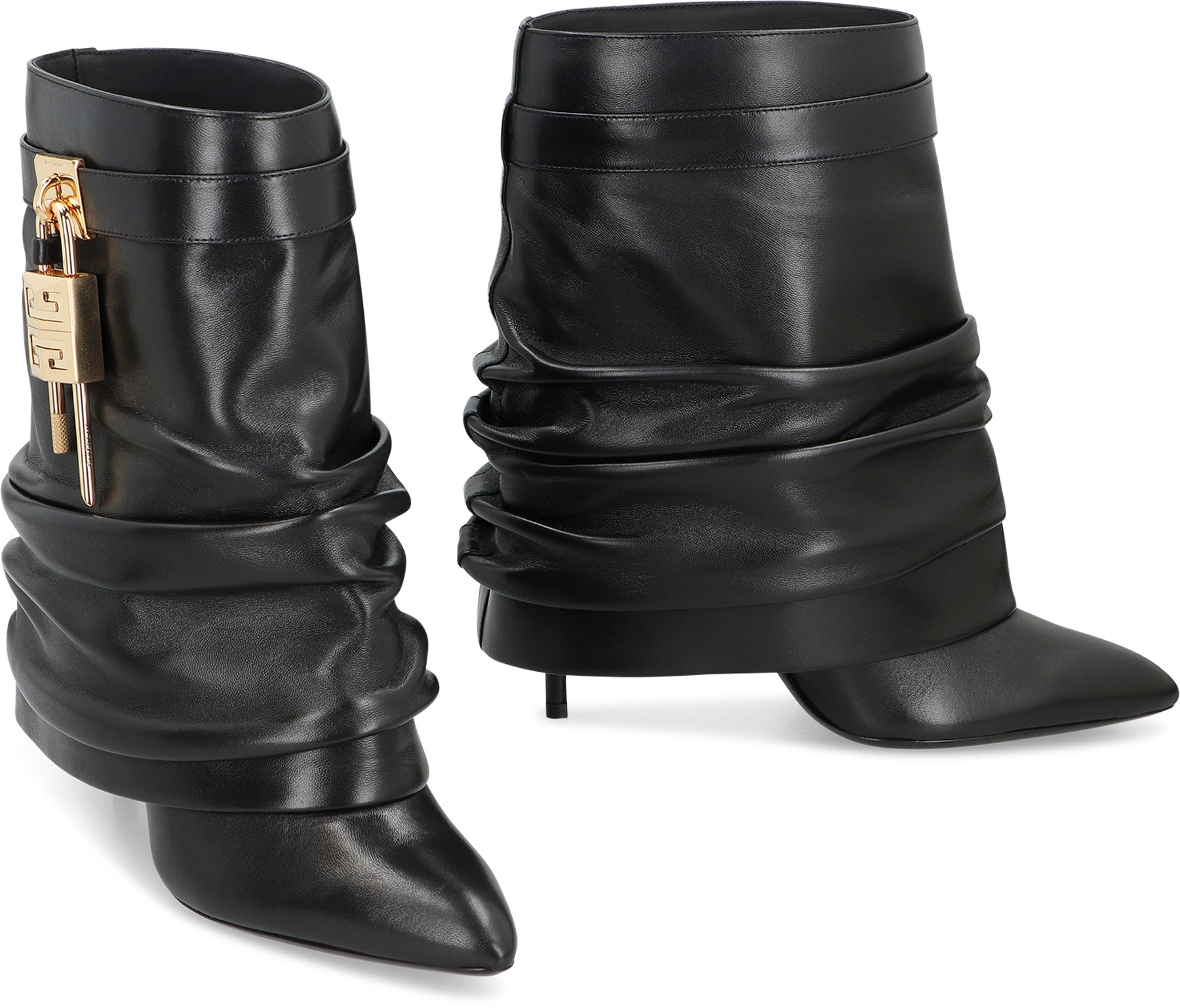 GIVENCHY Shark Lock Stiletto Ankle Boots – Women's