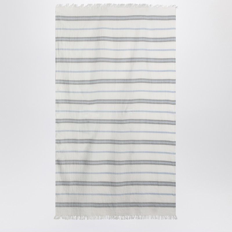 TEKLA Striped Organic Cotton Beach Towel