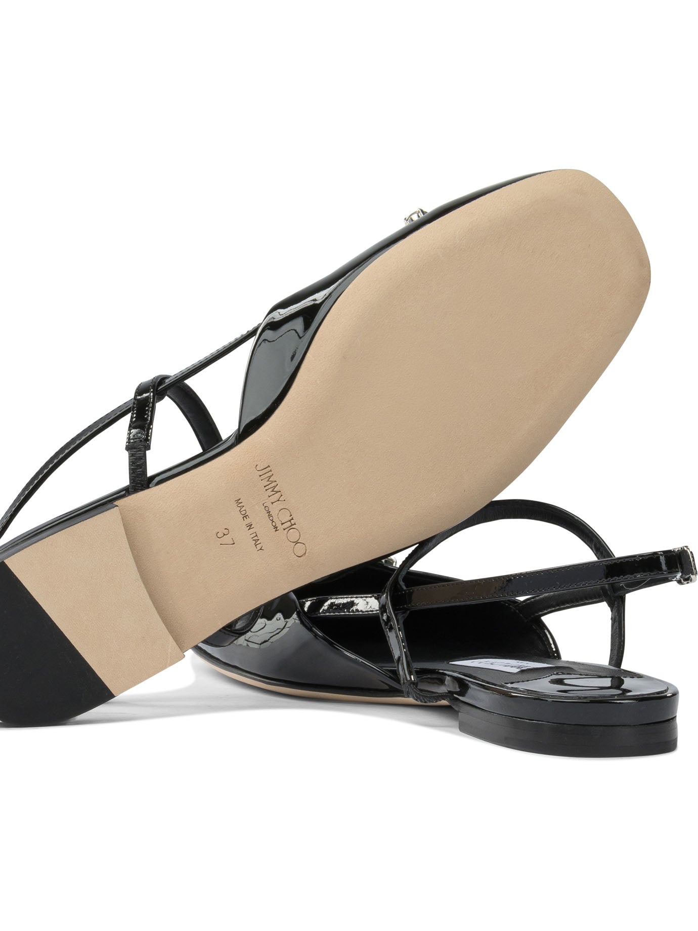JIMMY CHOO Mini Slingback Ballet Flats