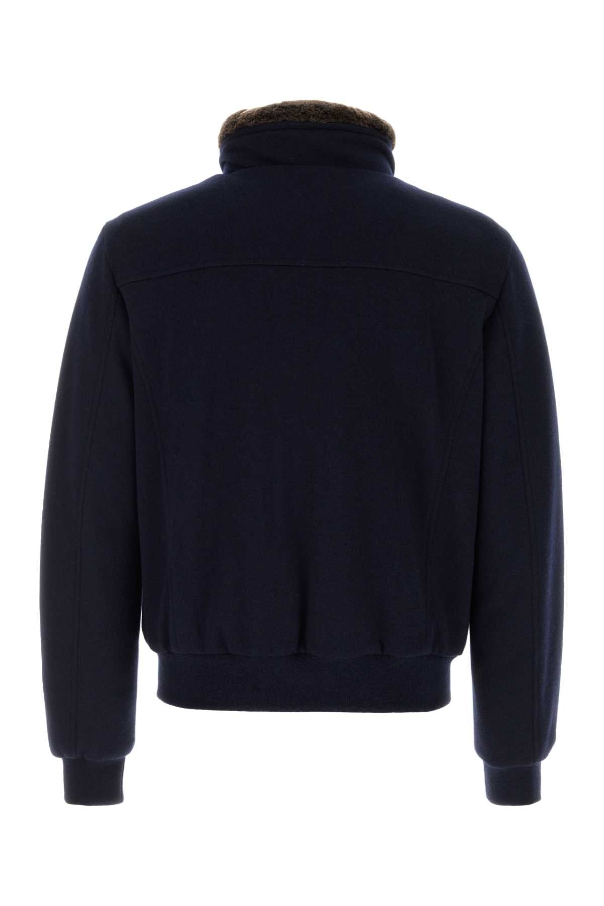 MOORER Wool Blend Bellati Down Jacket for Men