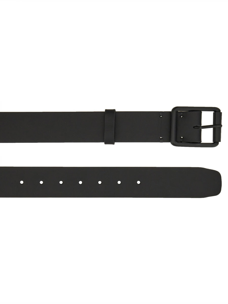 STUDIO NICHOLSON Classic Leather Belt for Men - SS25 Collection