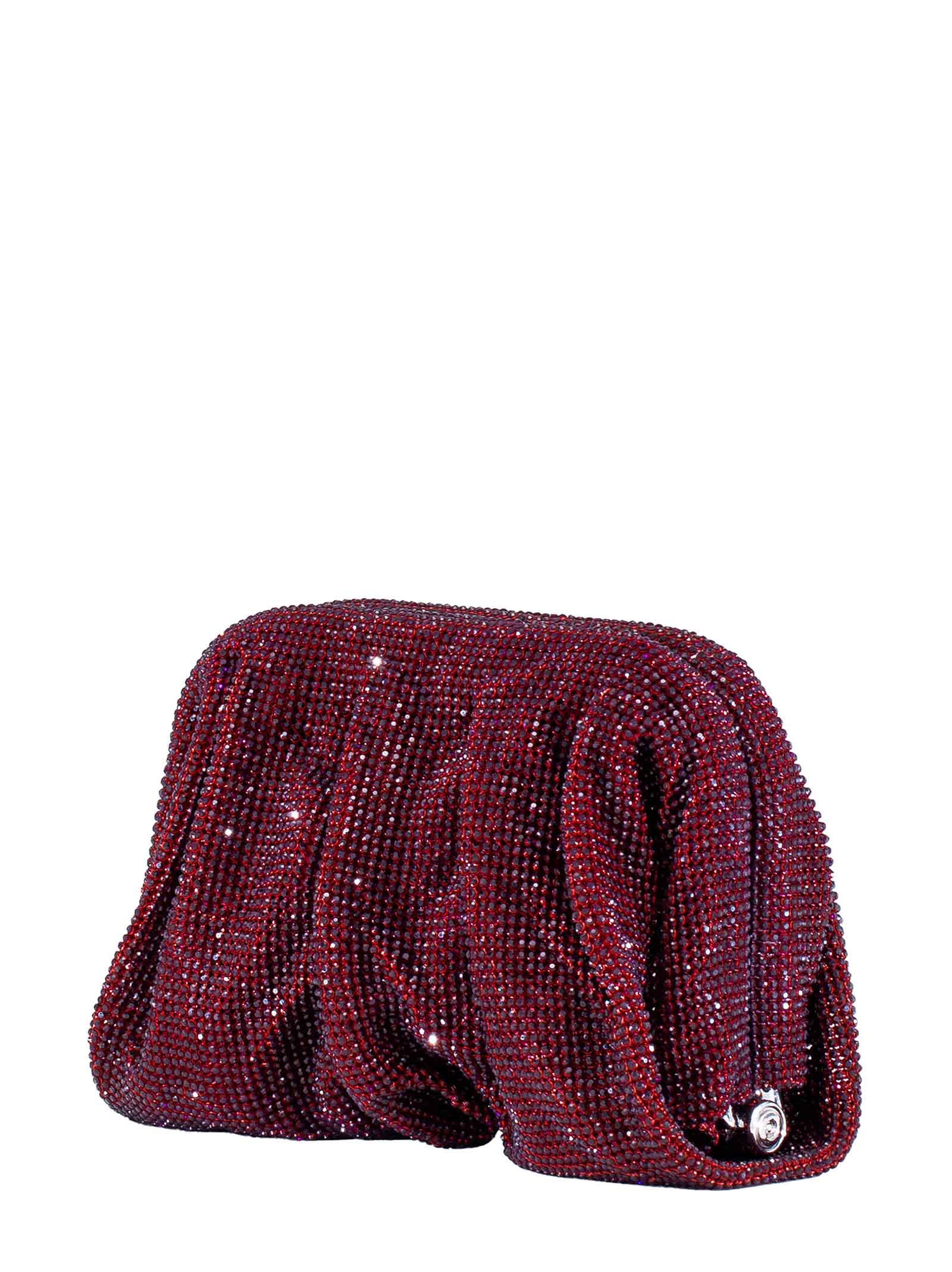 BENEDETTA BRUZZICHES Elegant Mini Handbag with Rhinestones - FW25