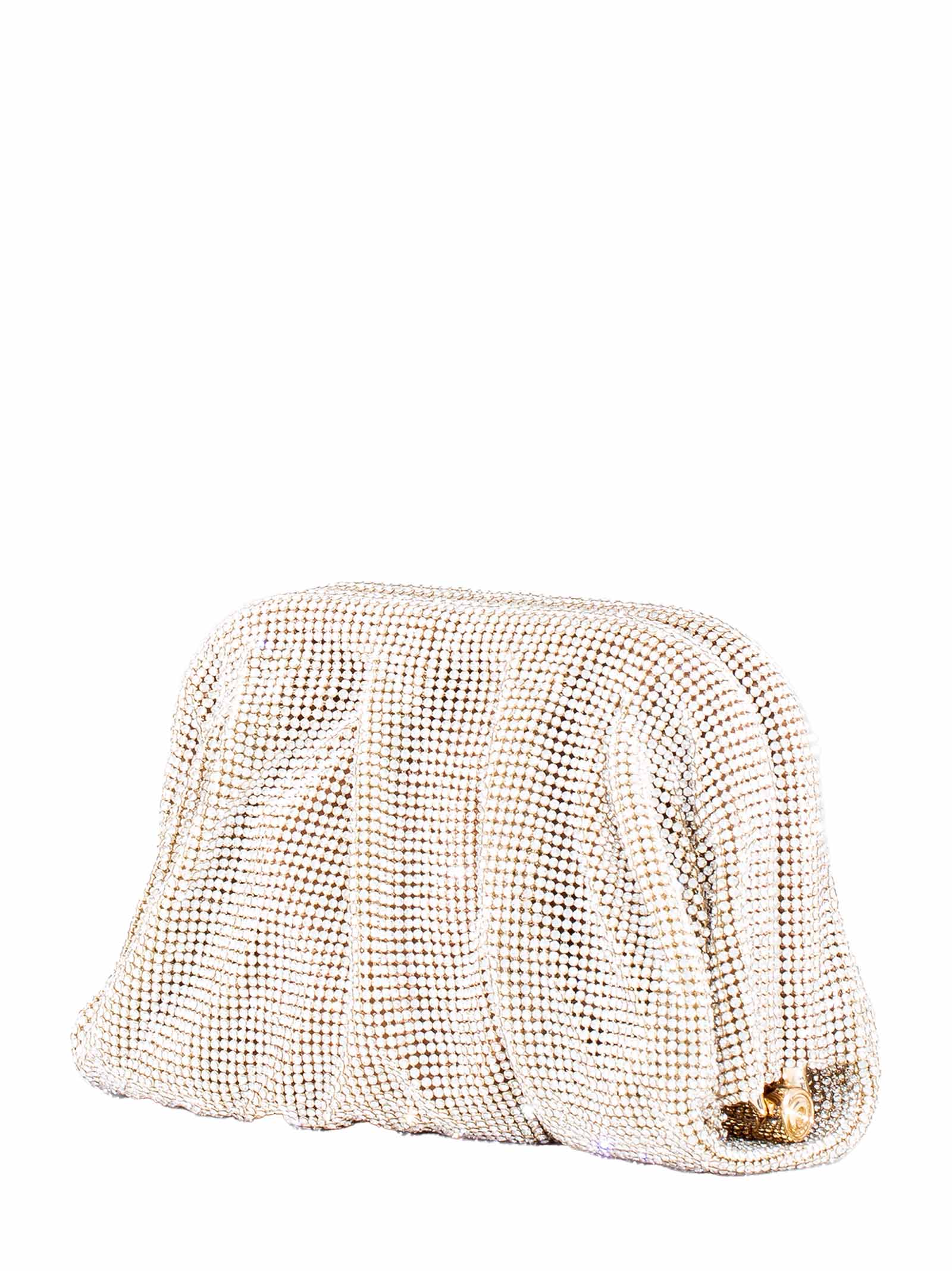 BENEDETTA BRUZZICHES Mini Handbag with Rhinestones - Chic & Elegant Evening Clutch