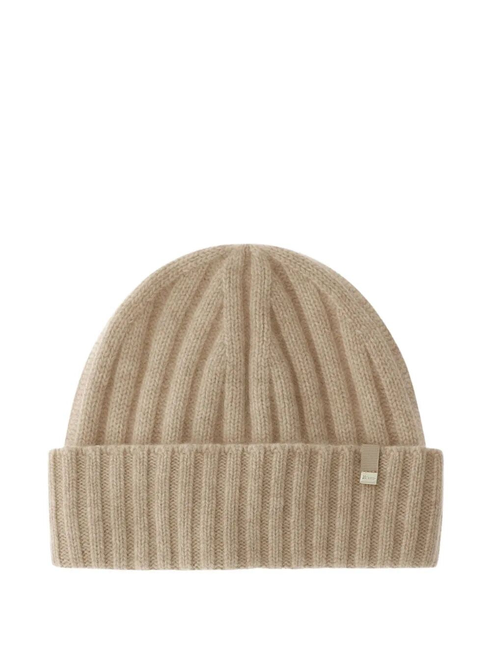HERNO Ribbed Cashmere Beanie