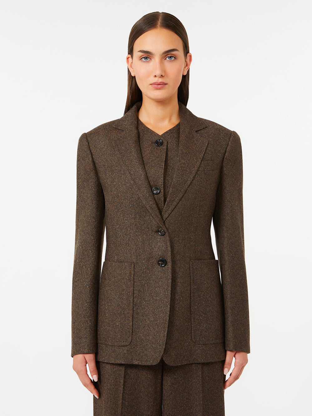MAX MARA Wool Tweed Jacket