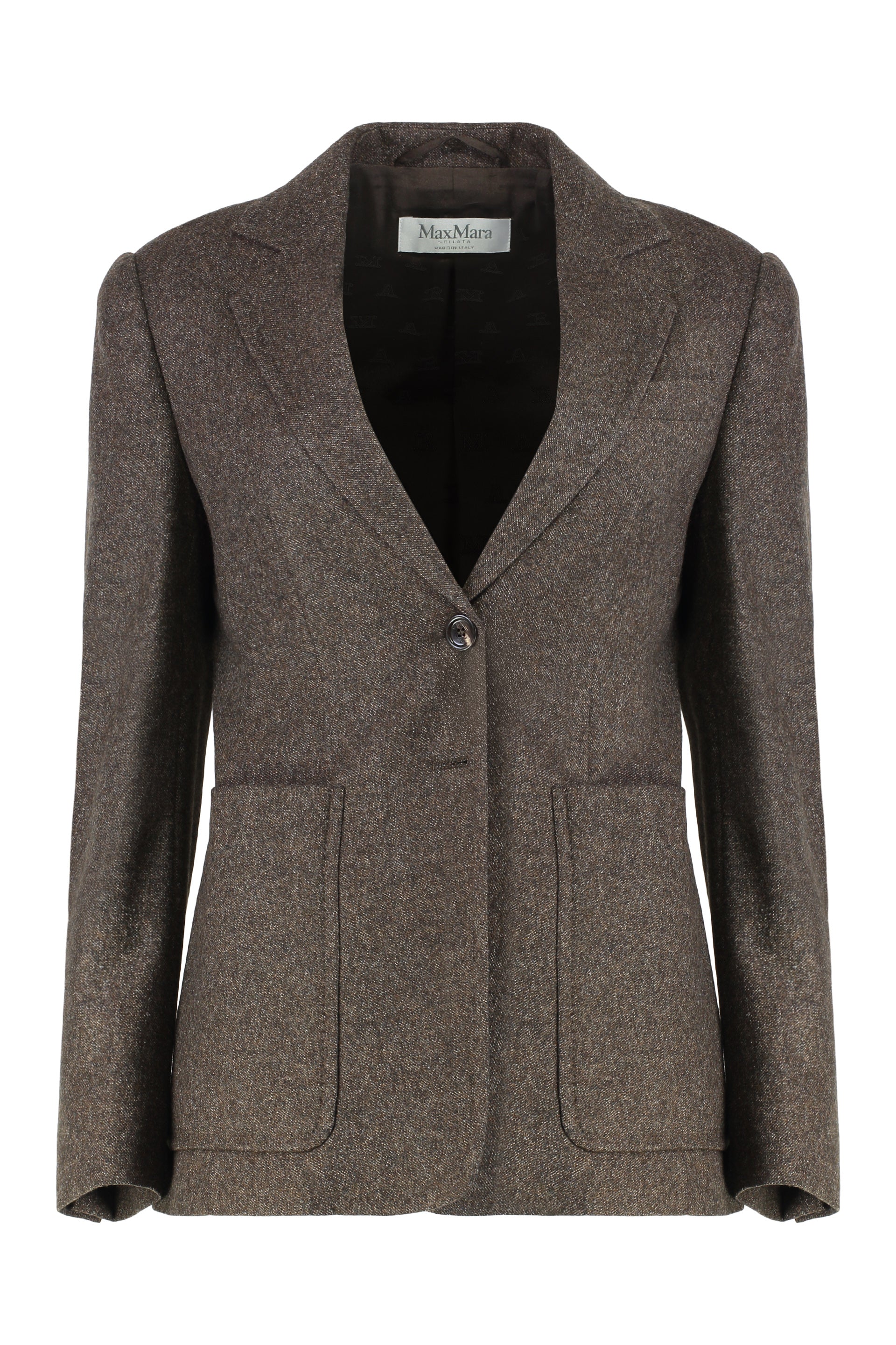 MAX MARA Wool Tweed Jacket for Women - FW25 Collection