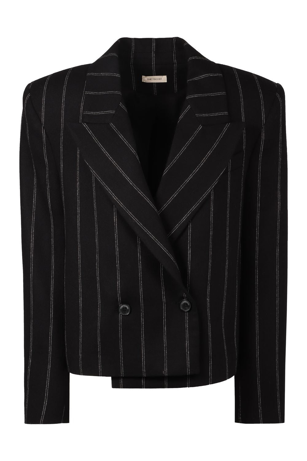 THE MANNEI Double Breasted Blazer