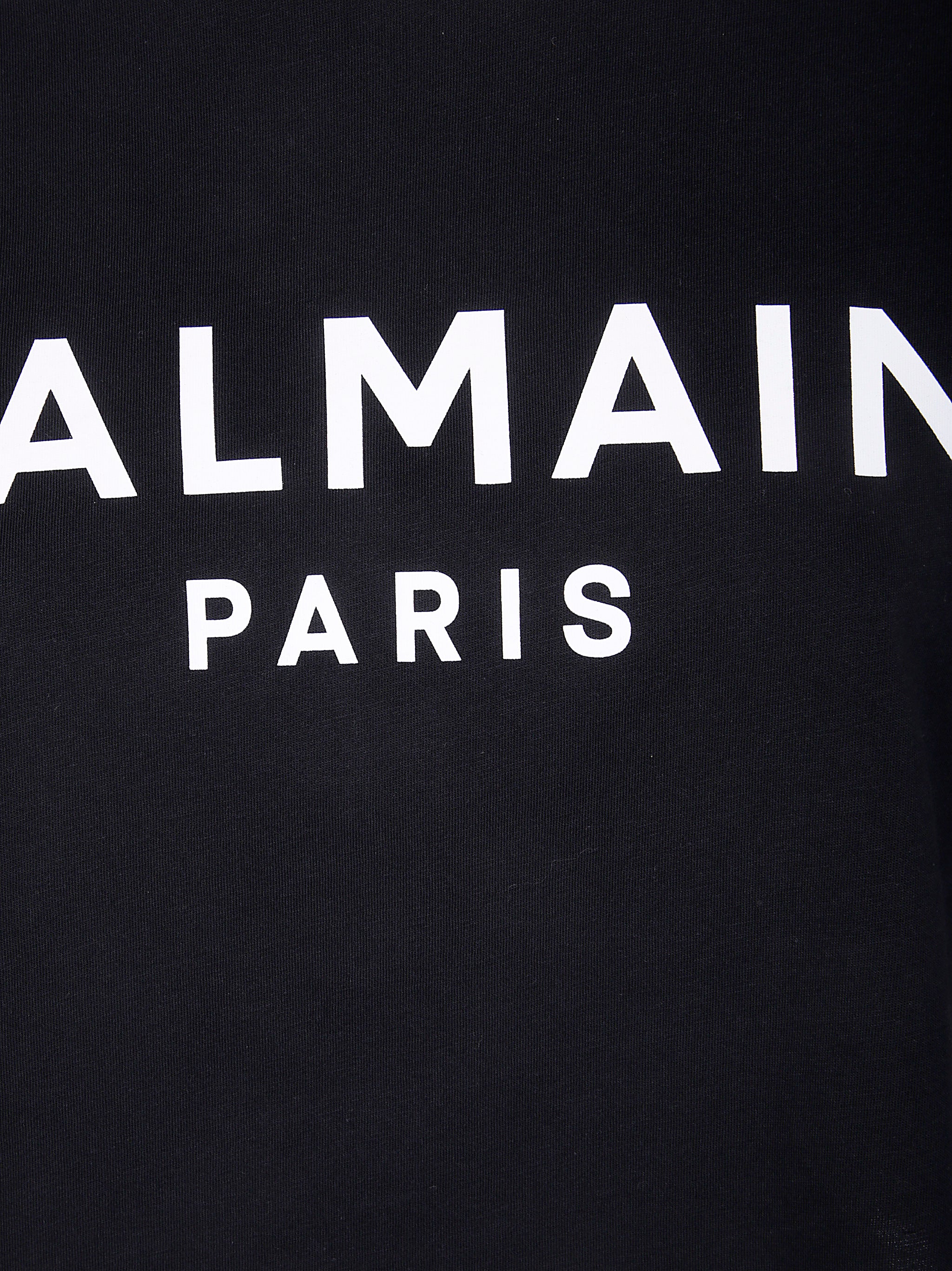 BALMAIN Printed Crop T-Shirt for Women