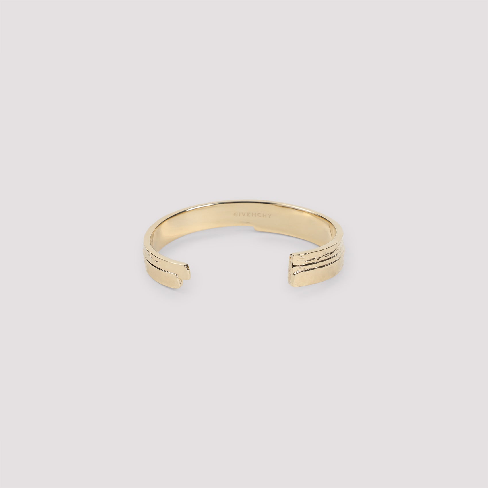 GIVENCHY Gold Tape Cuff Brass Bracelet