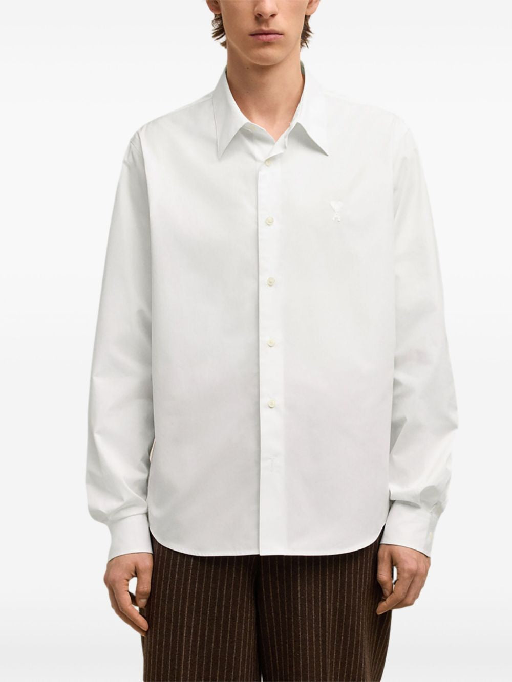 AMI PARIS Heartfelt Cotton Shirt for Men