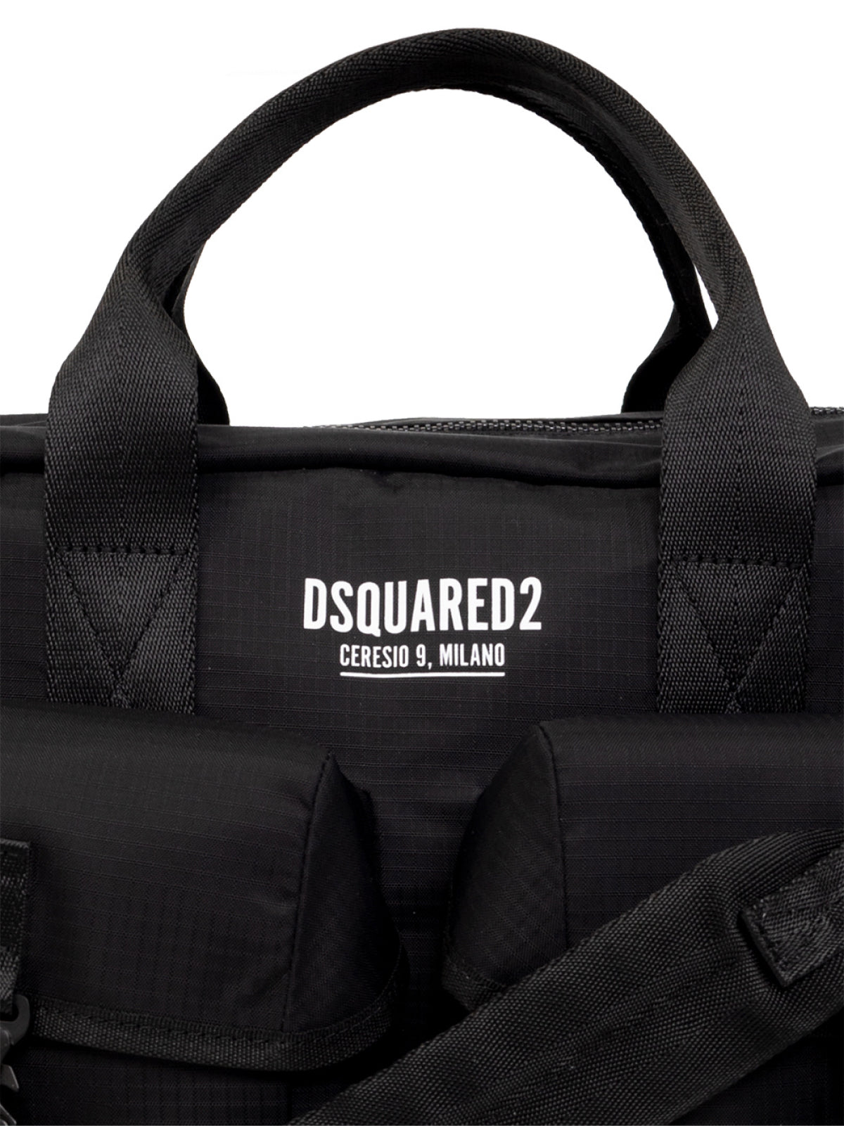 DSQUARED2 Ceresio 9 Logo Workbag Laptop Handbag - 33x38x15 cm