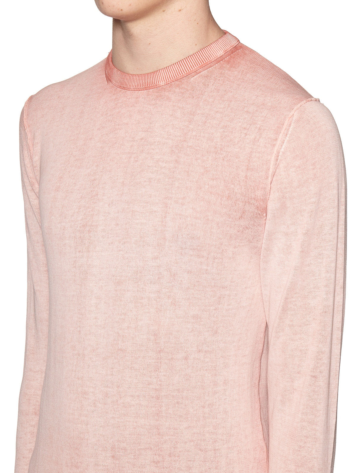 DANIELE ALESSANDRINI Men's Cotton Crew Neck Sweater - Size 48