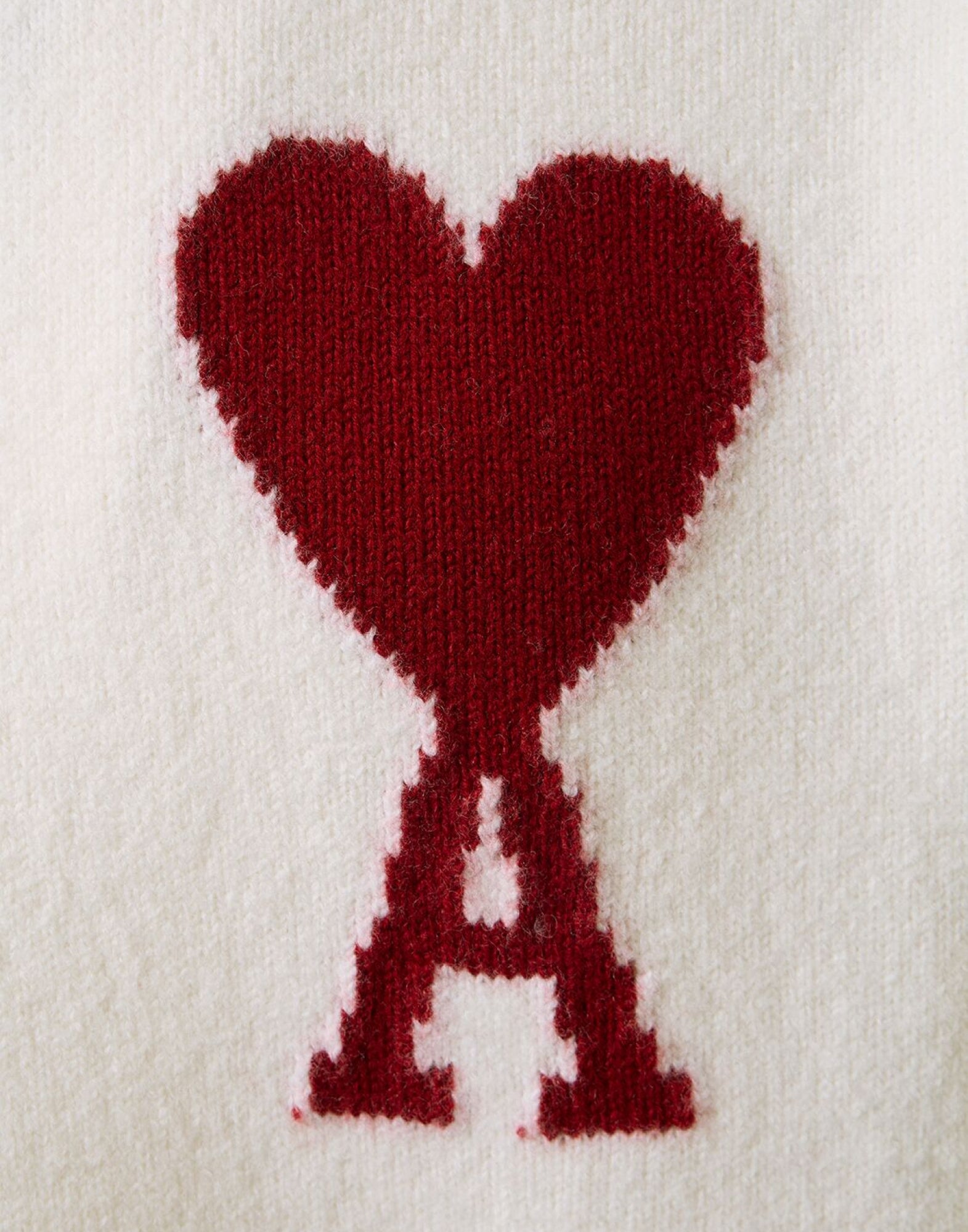 AMI PARIS Hearts Logo Sweater