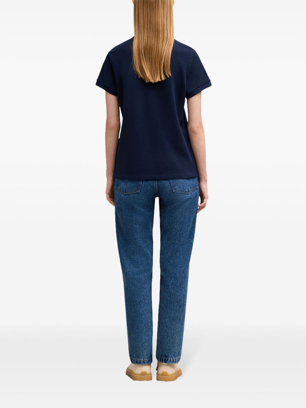 AMI PARIS Classic Piquet Polo Shirt for Men - Mini Fit