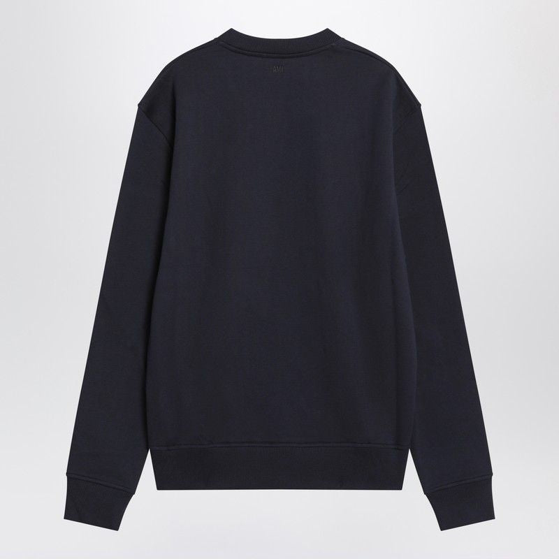 AMI PARIS Crew Neck Sweatshirt with Logo - FW25