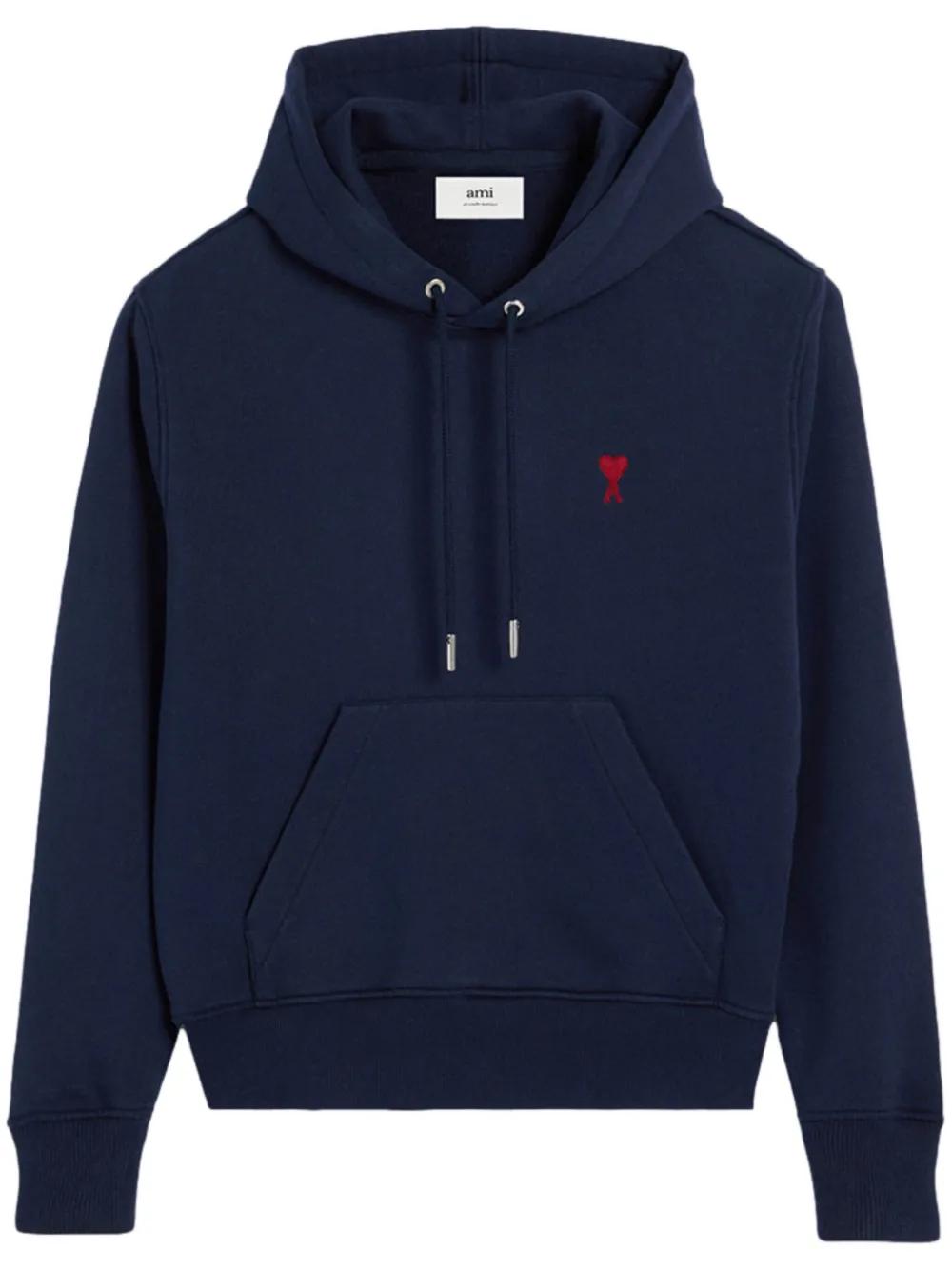 AMI PARIS Regular Fit AMI of Coeur Hoodie - Size L