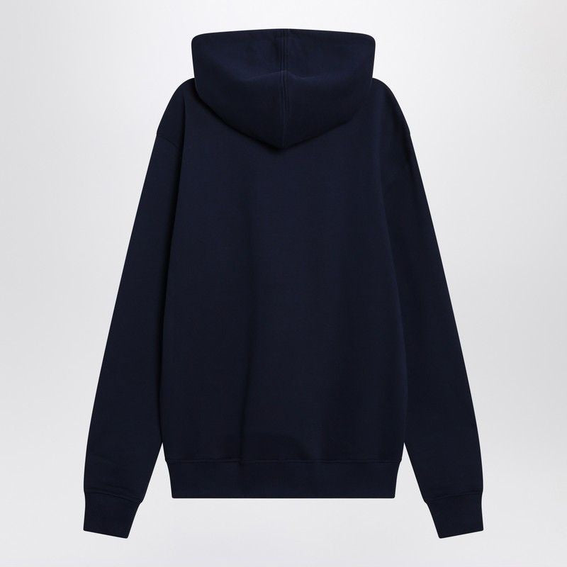AMI PARIS Hooded Sweatshirt with Kangaroo Pocket