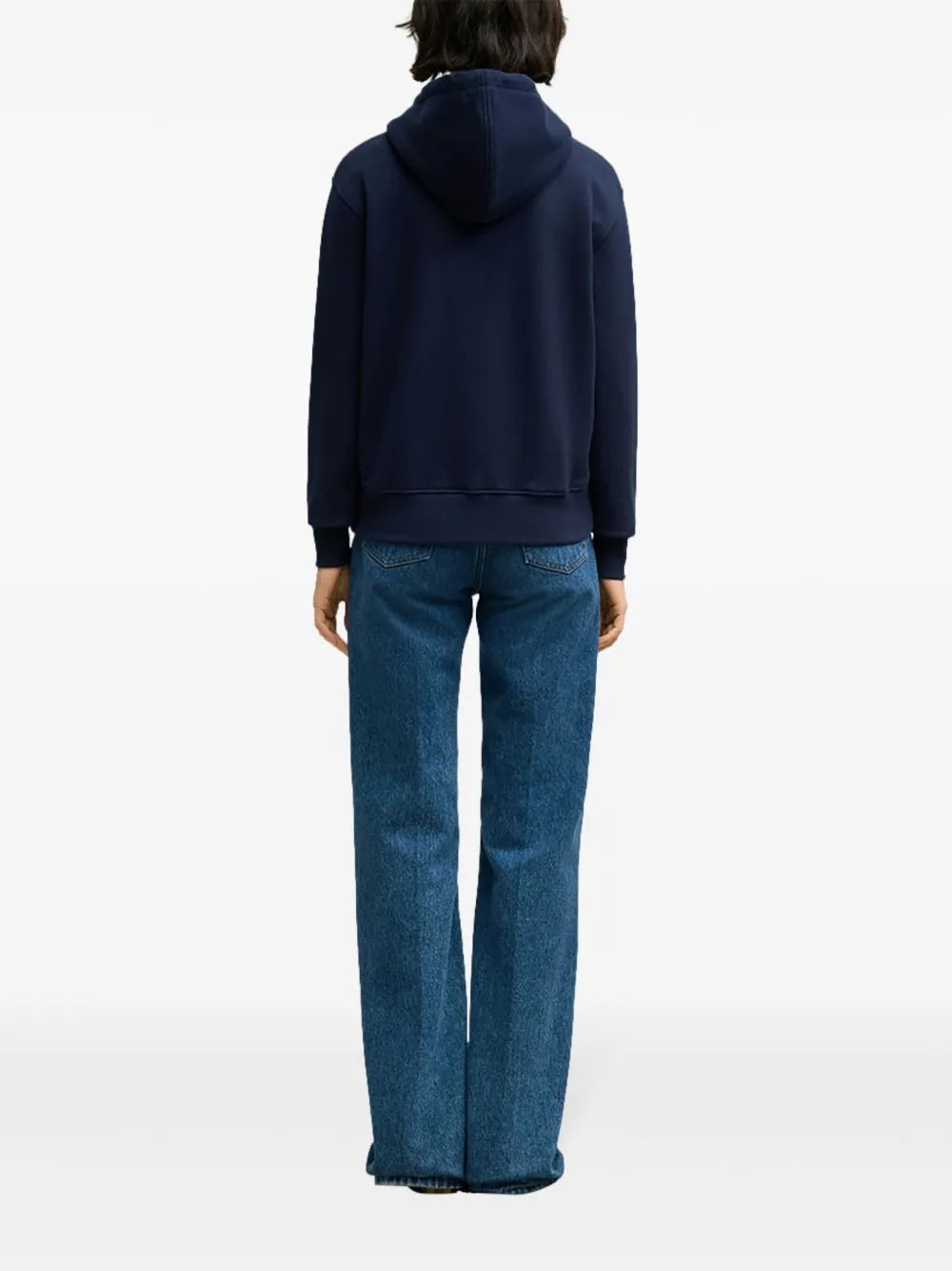 AMI PARIS Hooded Zipper Sweatshirt for Men - SS25 Collection