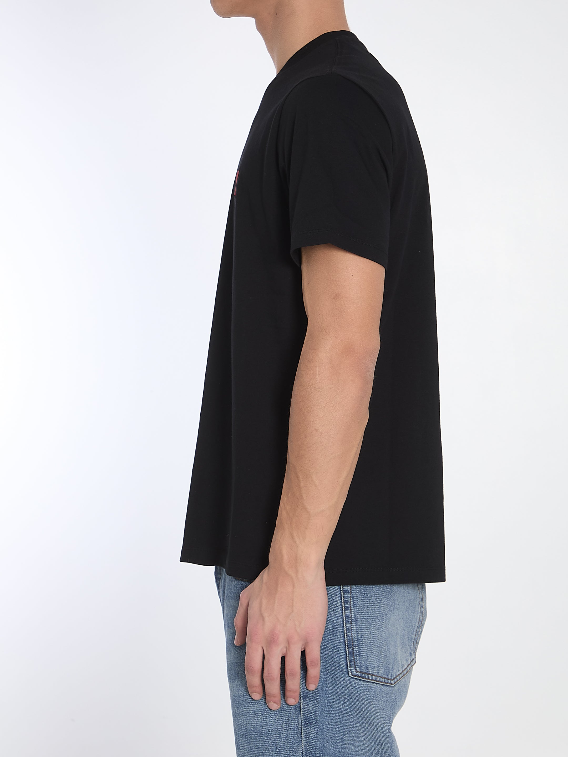 AMI PARIS Essential Organic Cotton T-Shirt for Women