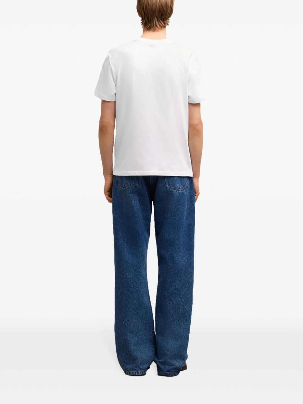 AMI PARIS Signature Monogram Crew Neck T-Shirt - Standard Men's Sizing