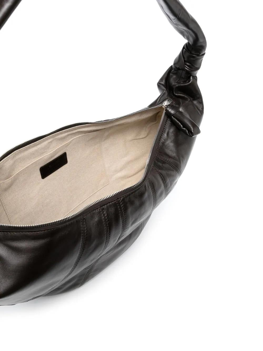 LEMAIRE Large Croissant Leather Shoulder Handbag