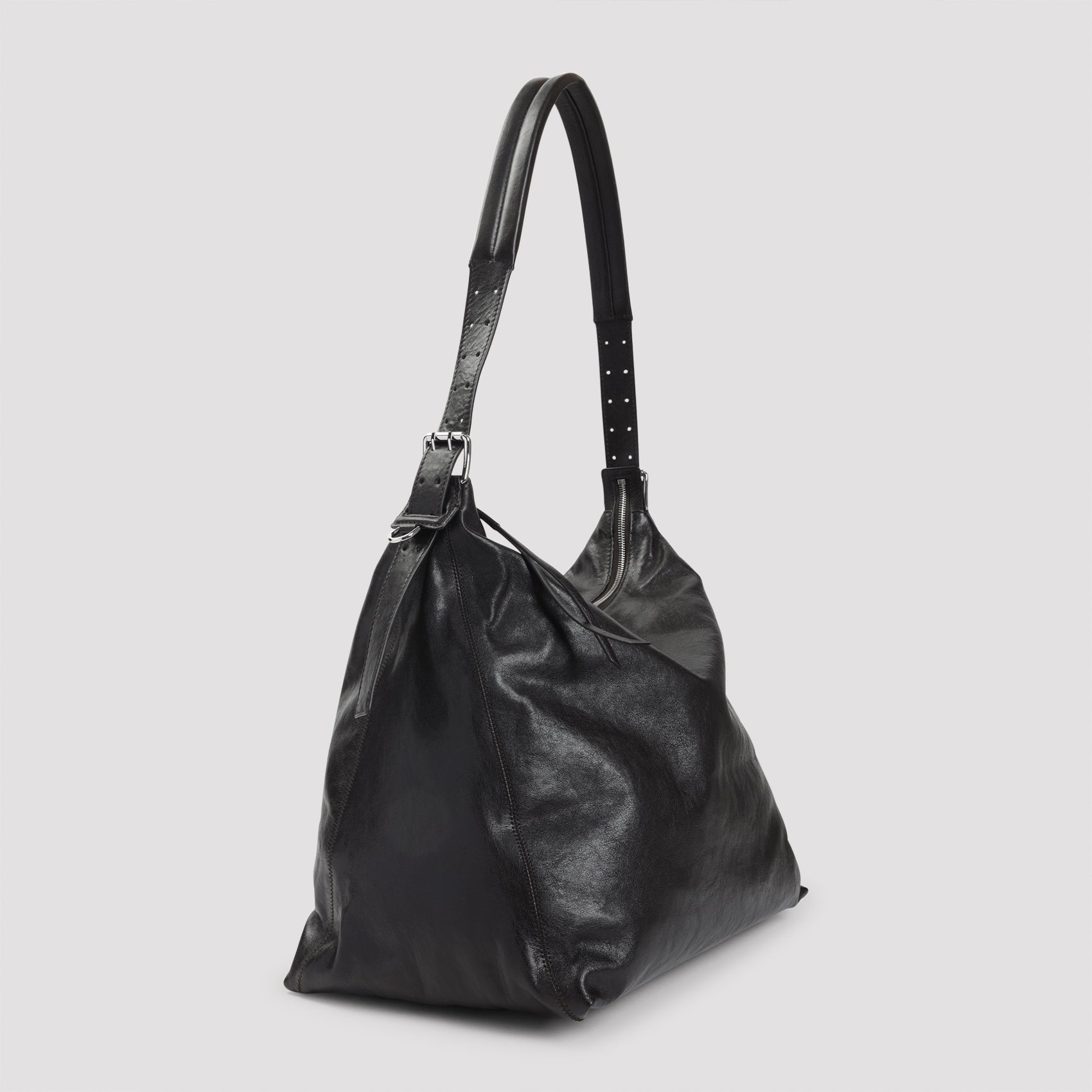 LEMAIRE Belted Shoulder Handbag - 41cm x 32cm x 23cm