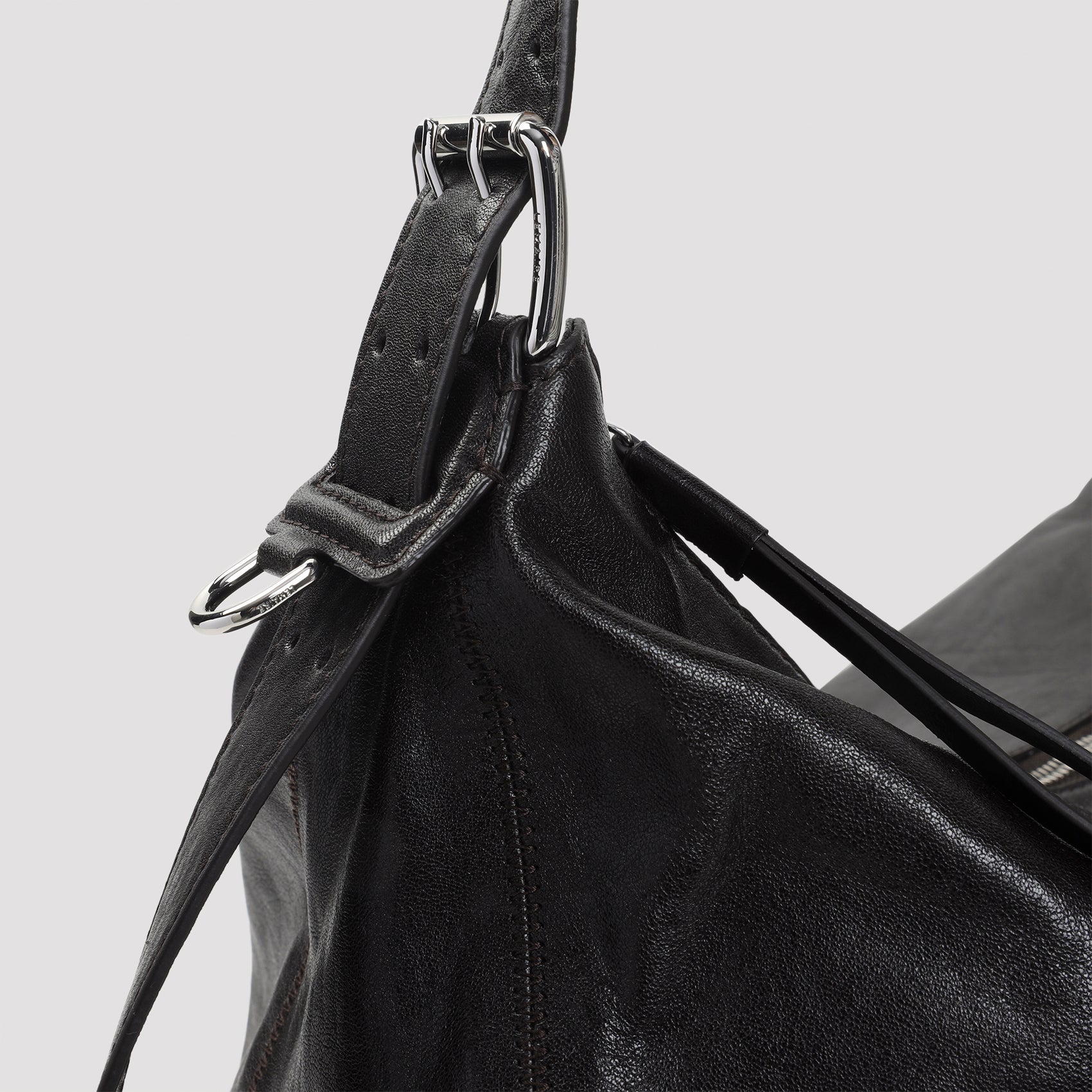 LEMAIRE Belted Shoulder Handbag - 41cm x 32cm x 23cm