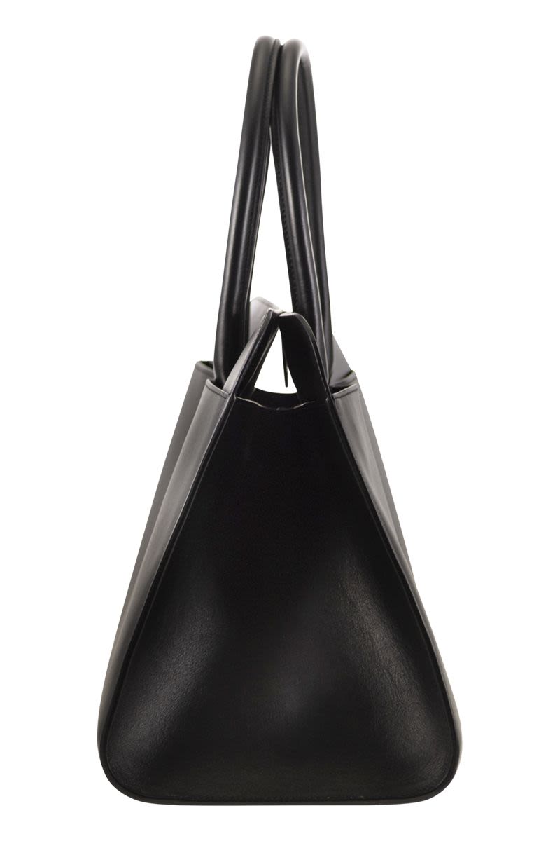 FABIANA FILIPPI Large Handbag with Metal Accessory - FW25