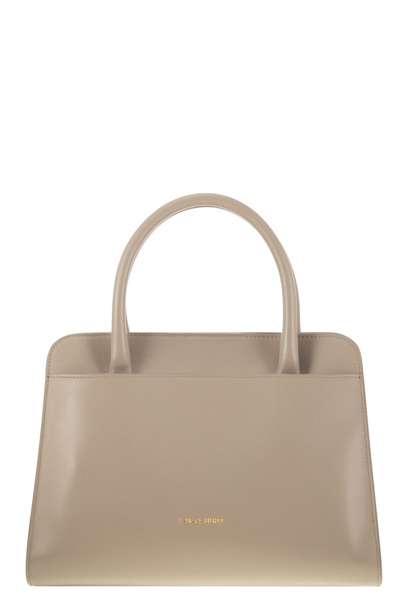 FABIANA FILIPPI Contemporary Medium Handbag with Metallic Detail