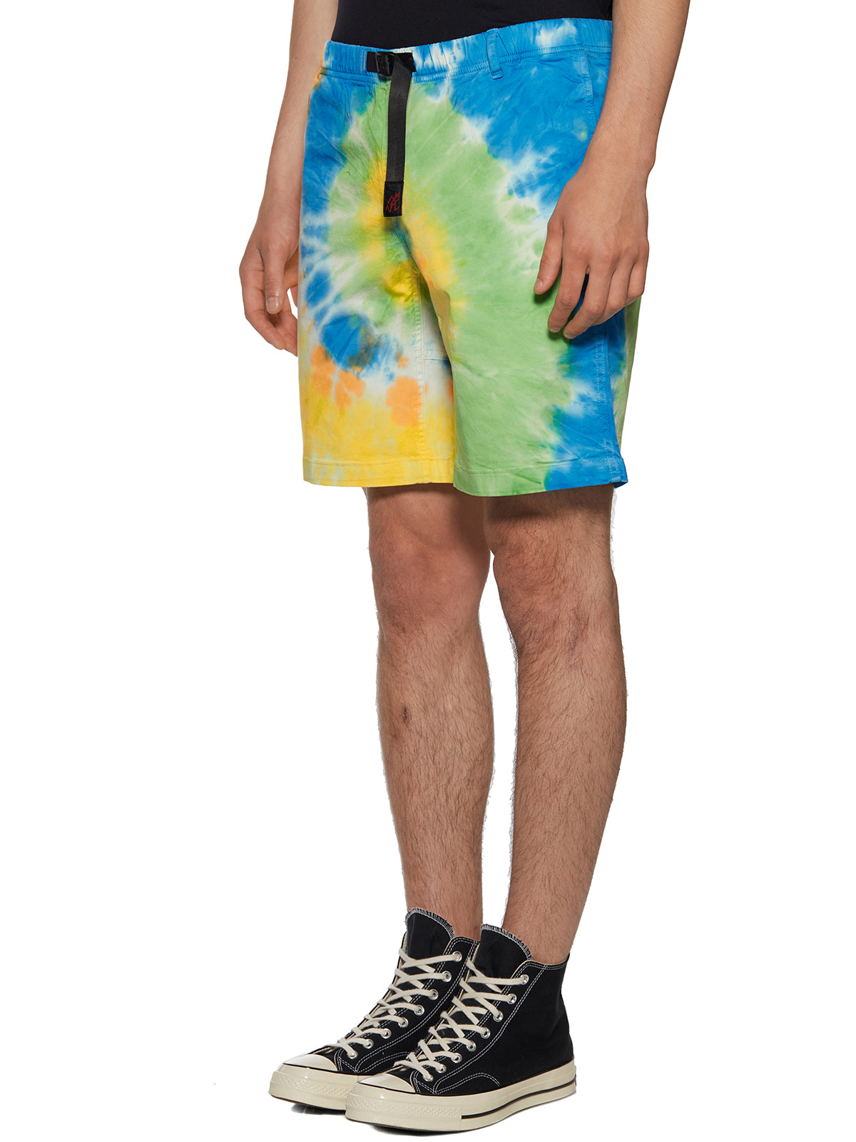 GRAMICCI Men's Bermuda Tie-Dye Mini Shorts