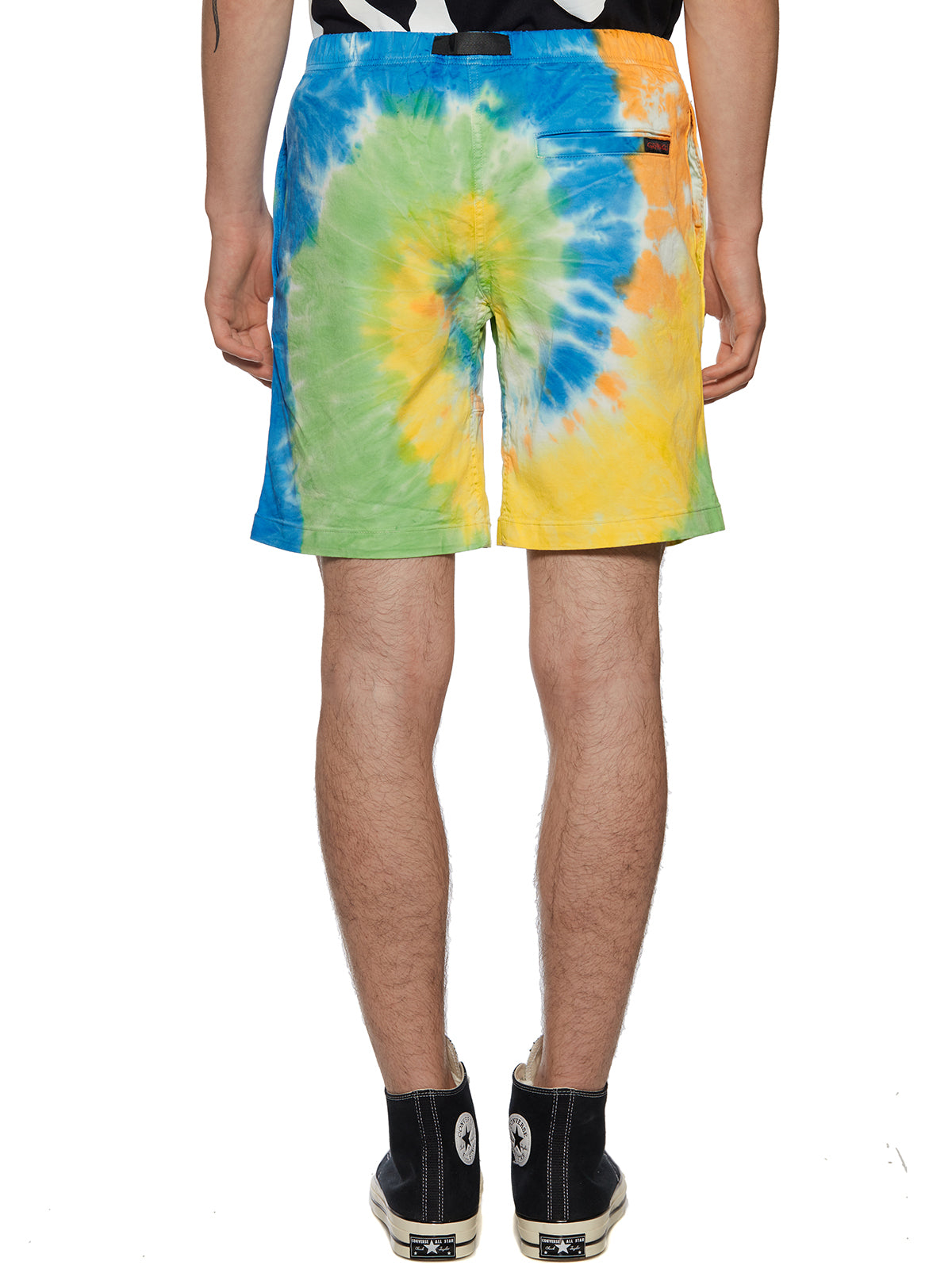 GRAMICCI Men's Bermuda Tie-Dye Mini Shorts