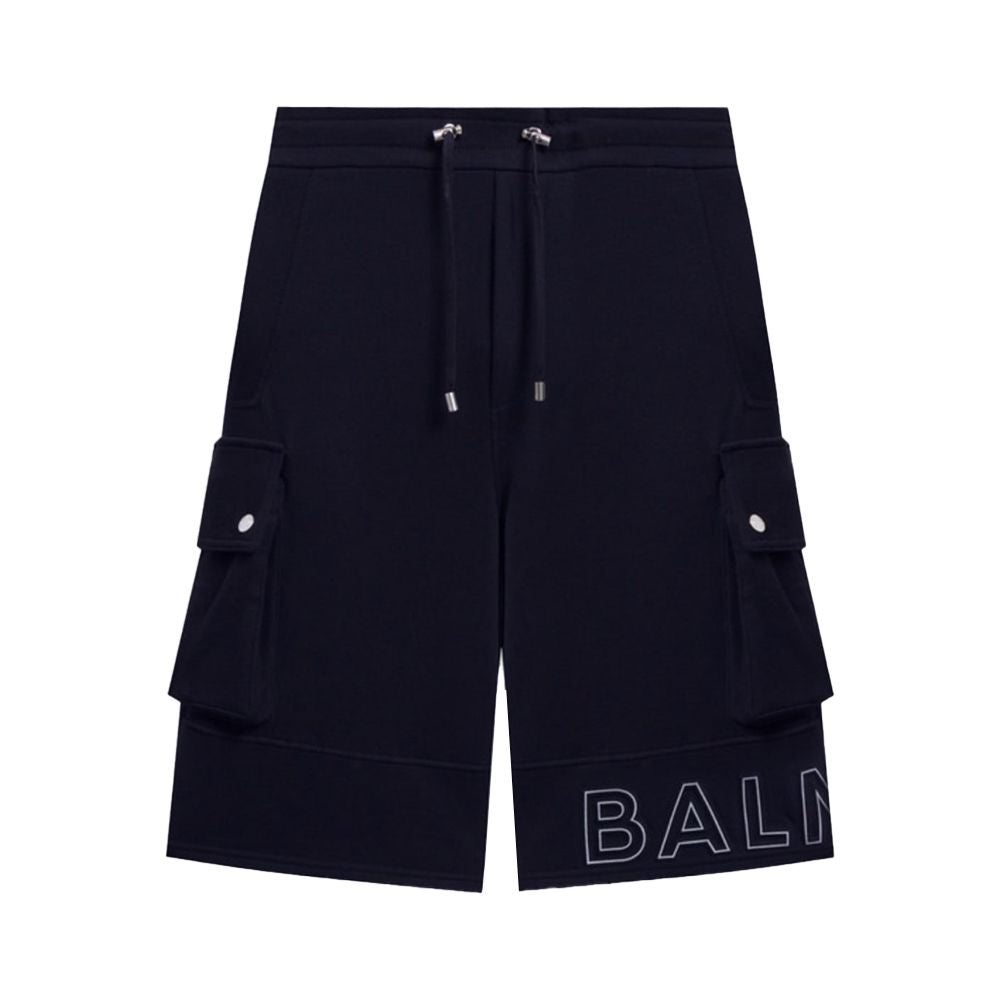 BALMAIN Embossed Reflect Cargo Shorts - FW23