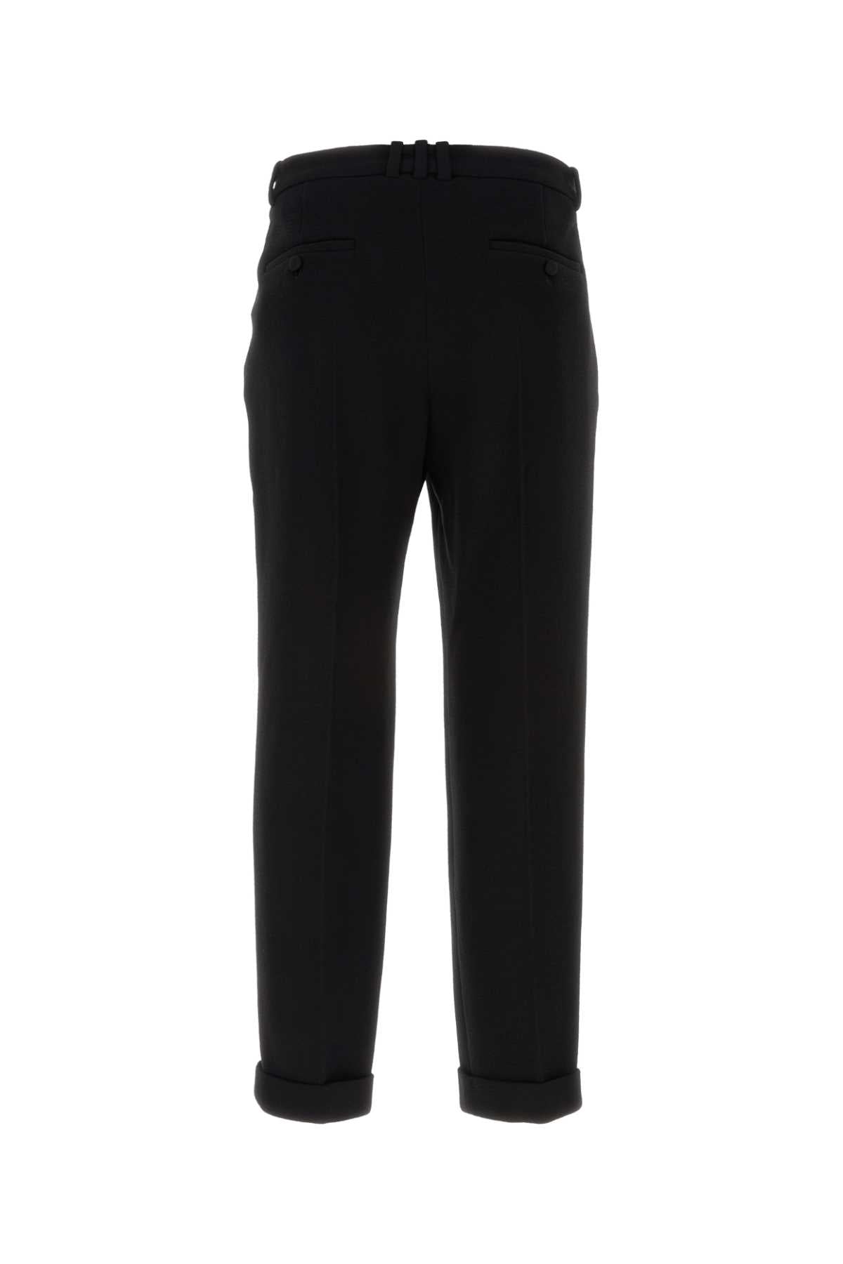 BALMAIN Luxury Wool Trousers for Men - FW23 Collection
