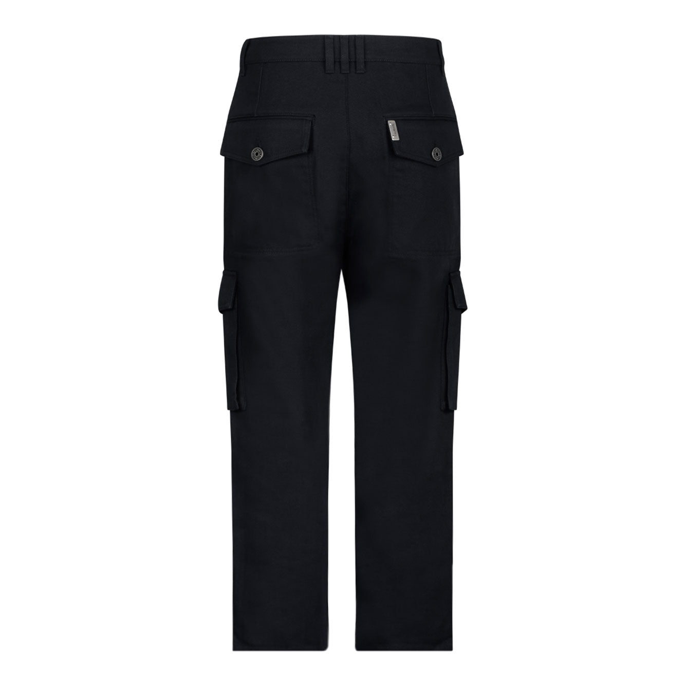 BALMAIN Tailored Cotton Trousers for Men